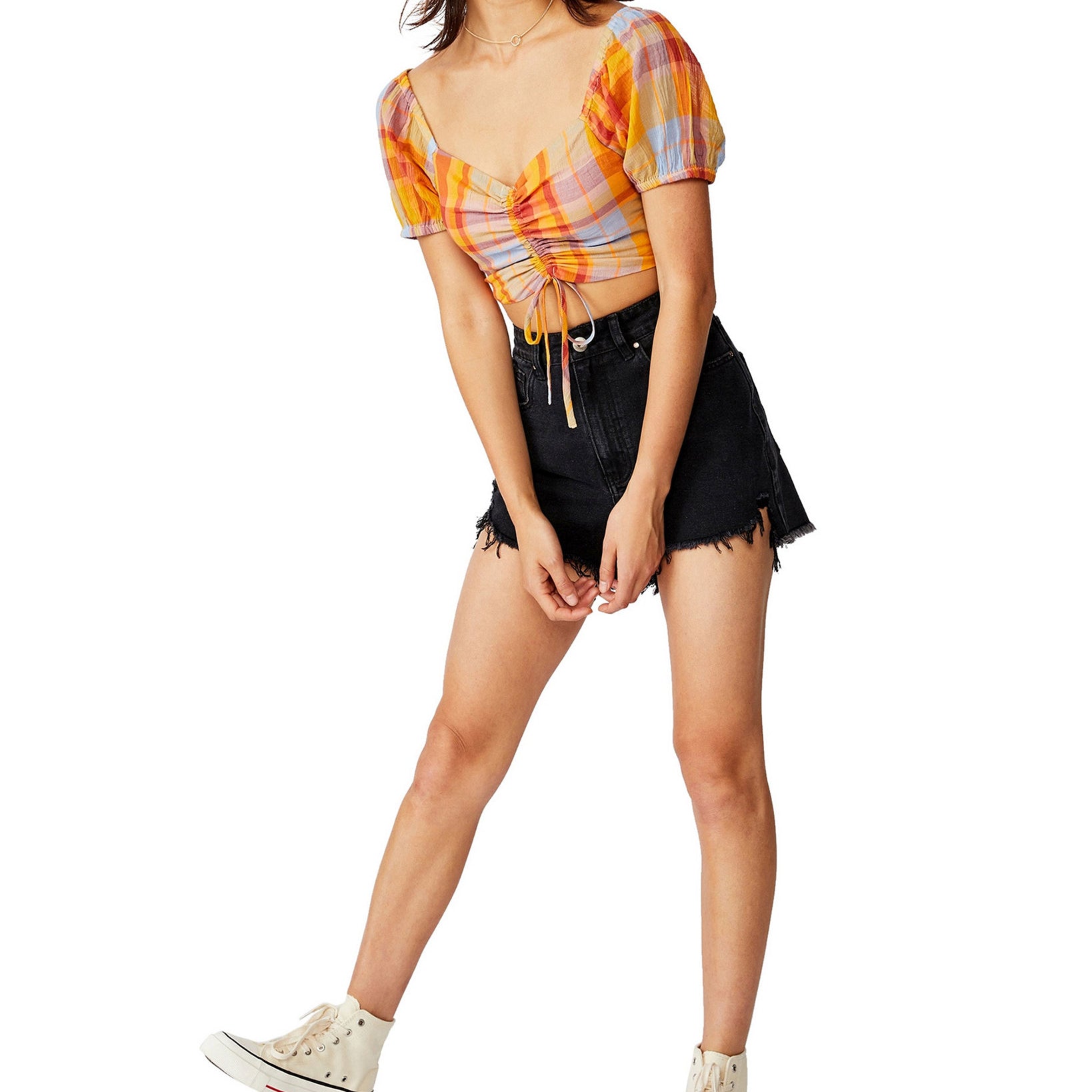 COTTON ON Women Summer Prairie Chopped Short Sleeve Top