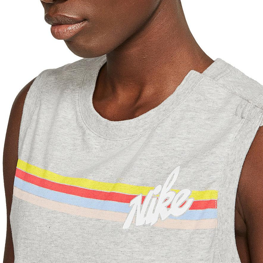 Nike Women Cotton Striped Romper
