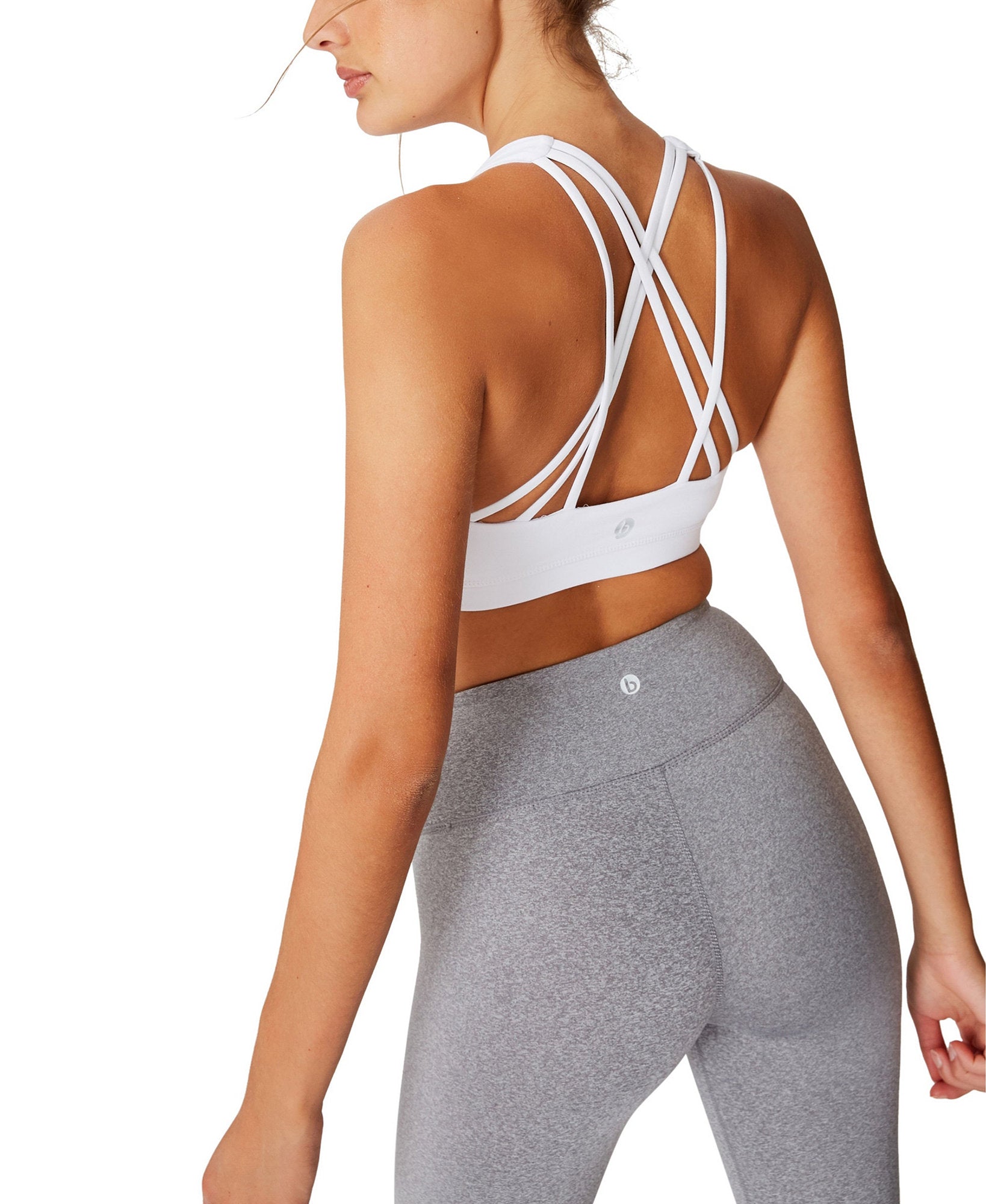 COTTON ON Women Strappy Sports Crop Bra