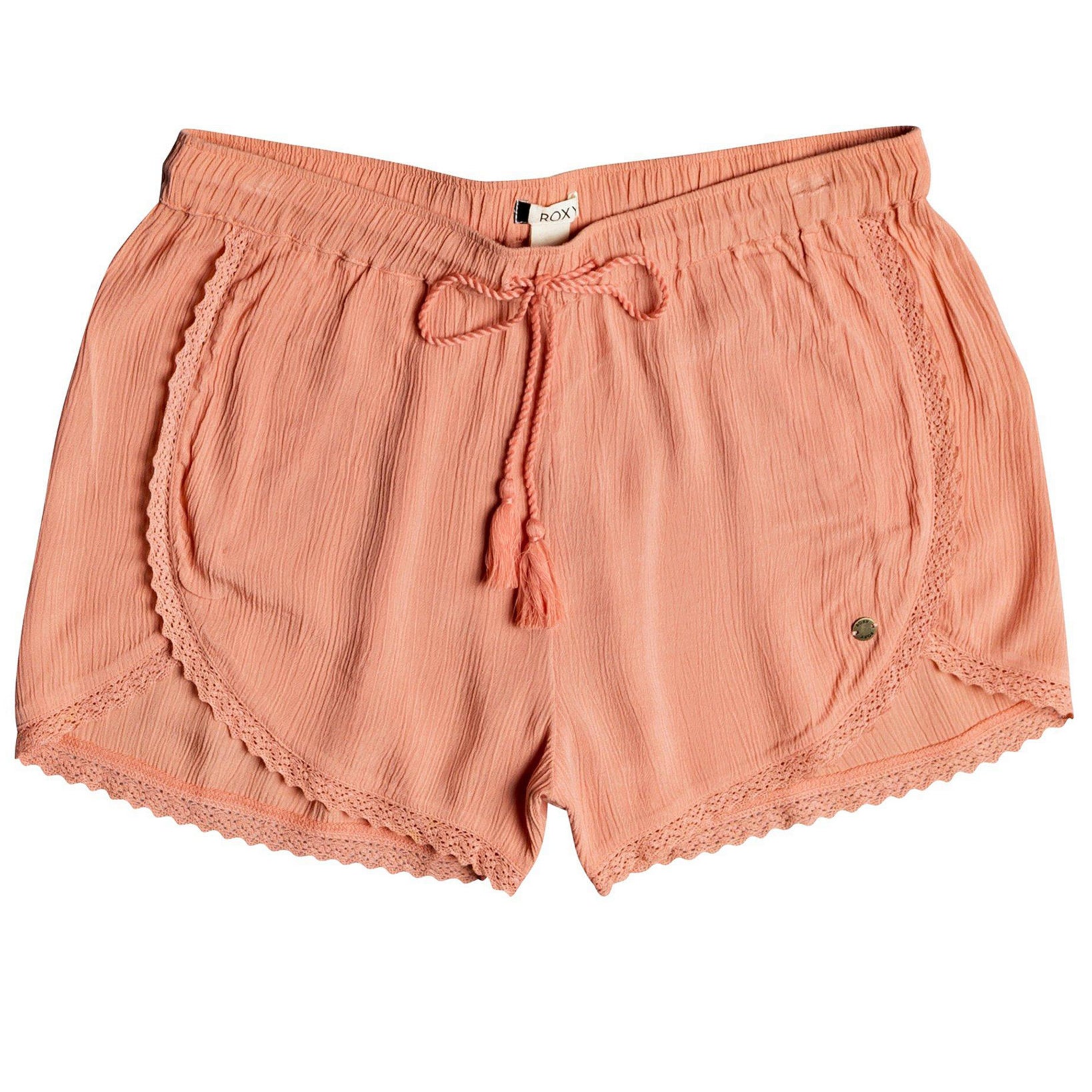 Roxy Womens Spring Sparkle Lace Trim Beach Shorts