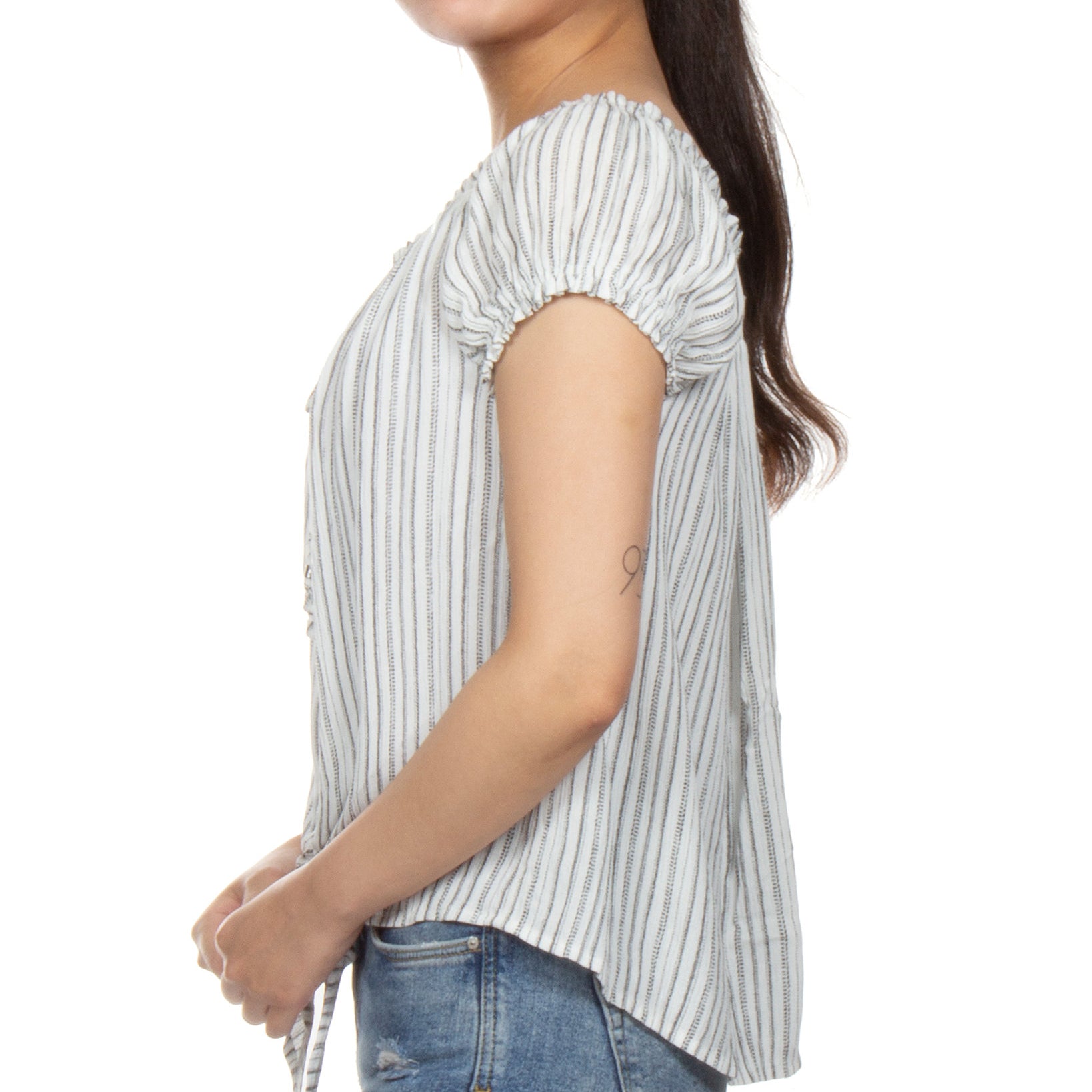 Hippie Rose Women Off The Shoulder Peasant Top