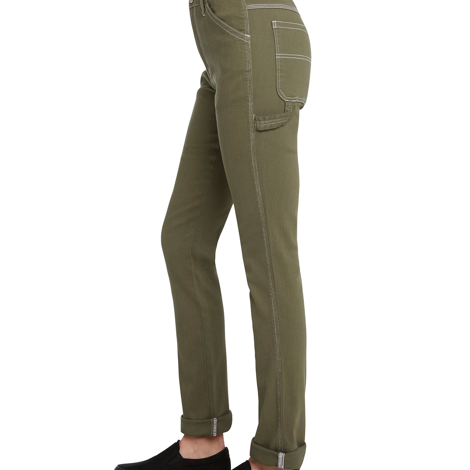 Dickies Women Contrast Stitch Cotton Jeans