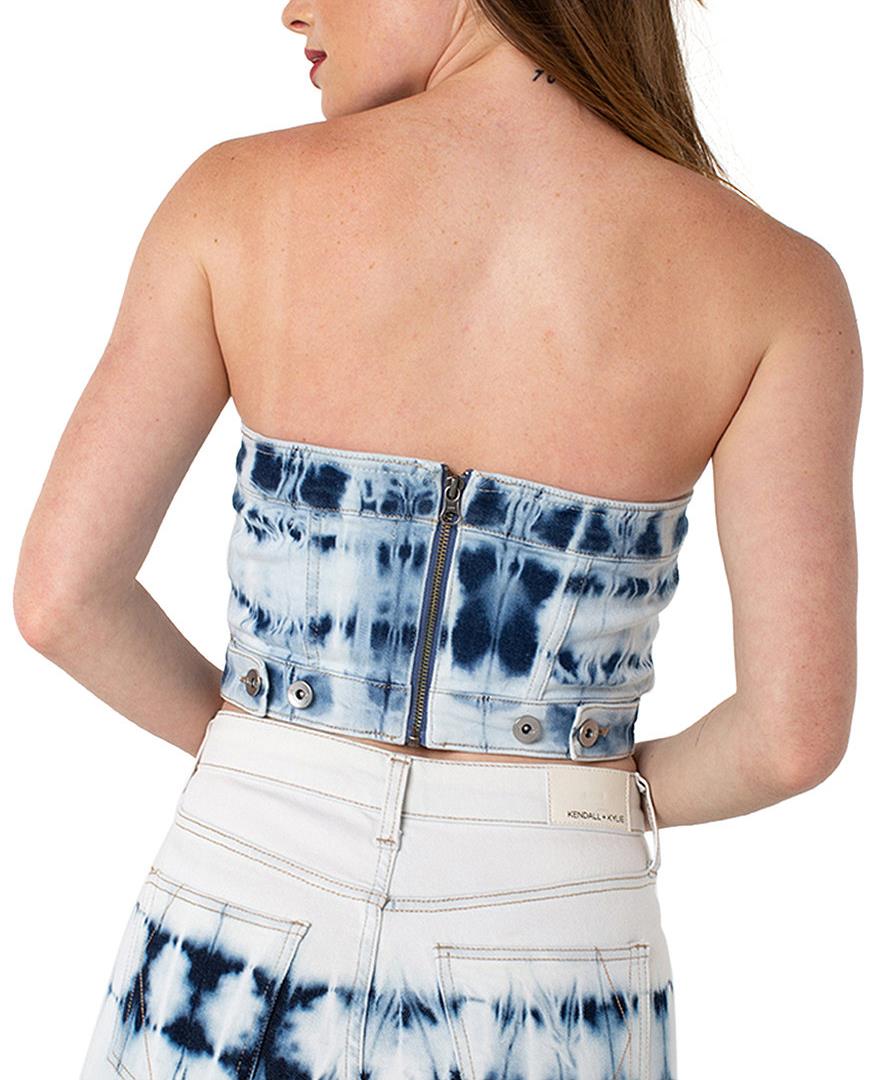 Kendall + Kylie Women Tie Dye Tube Top