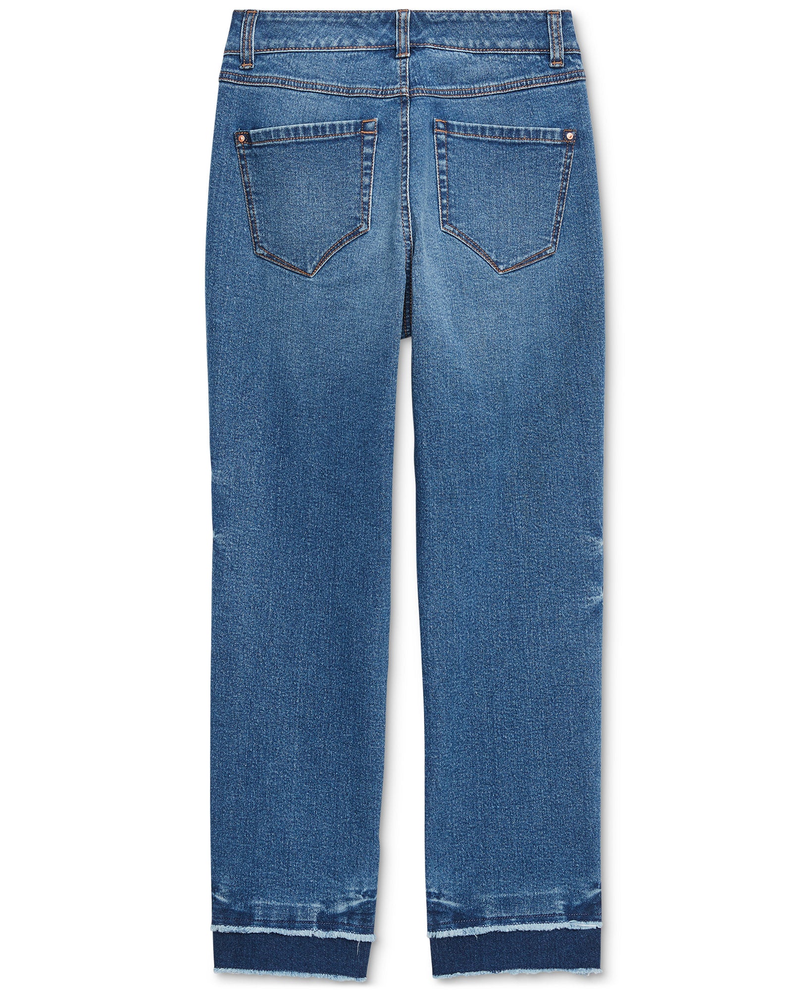 INC International Concepts Women INC Ripped Straight Leg Jeans