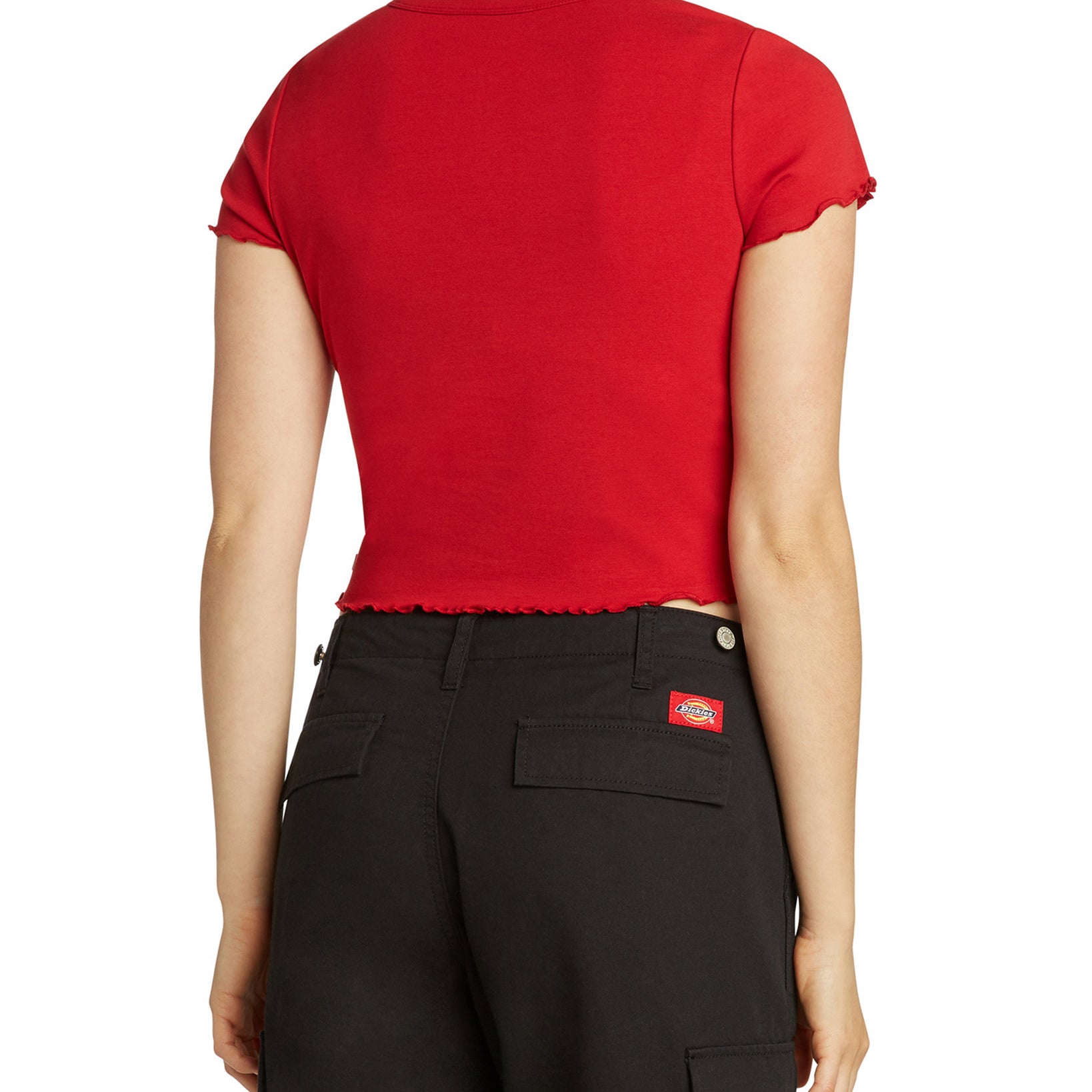 Dickies Women Logo Cropped Baby T Shirt