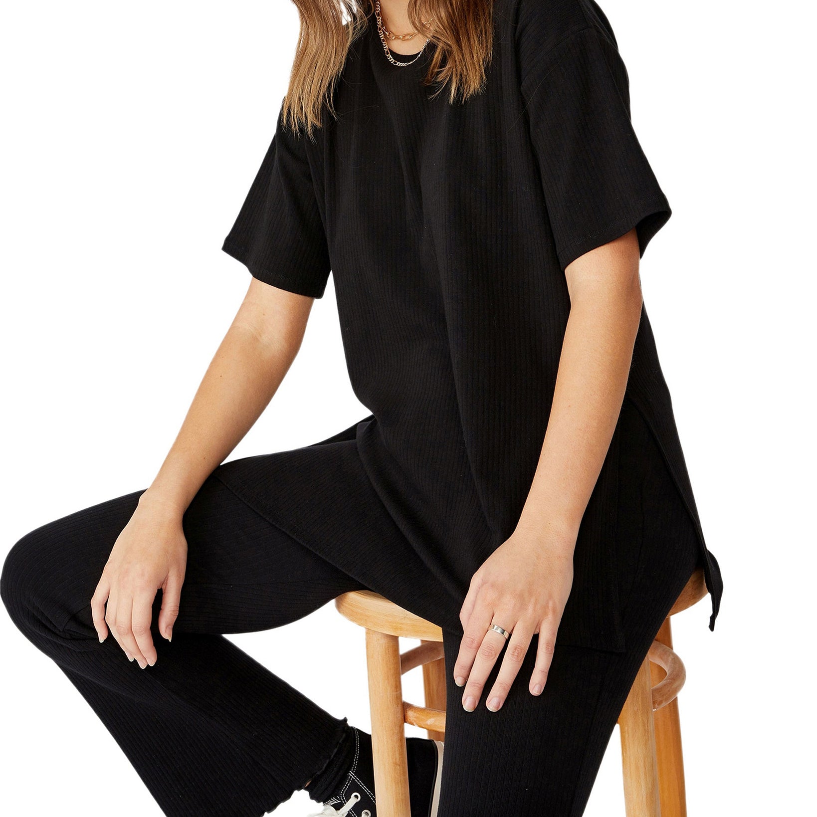 COTTON ON Women Bella Drop Shoulder Short Sleeve Top