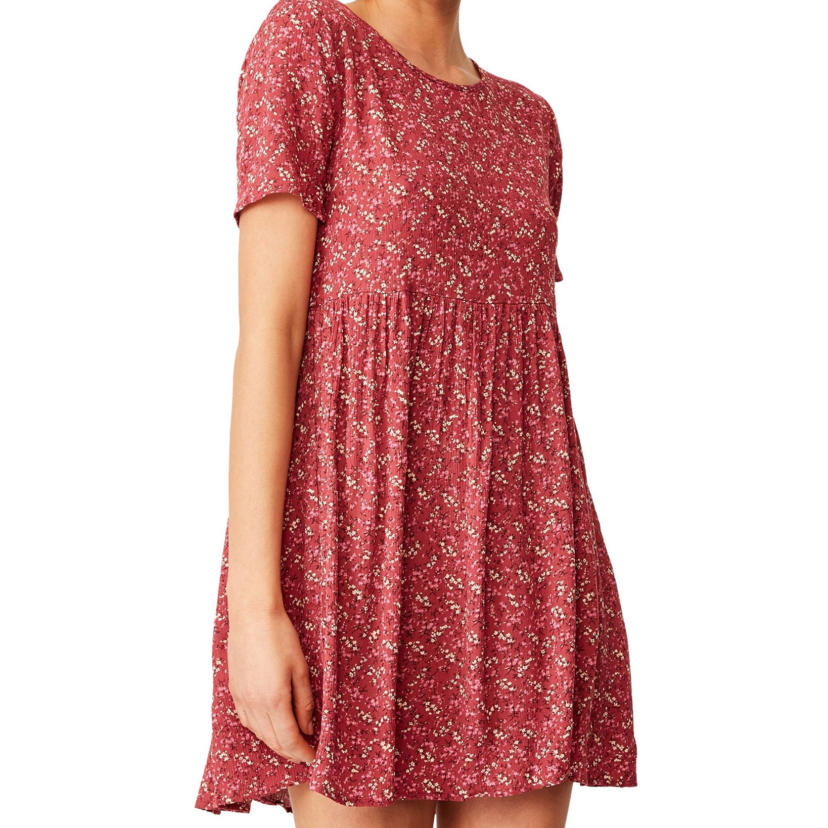Cotton On Juniors The Good Times Baby Doll Mini Dress Ramona Sprig