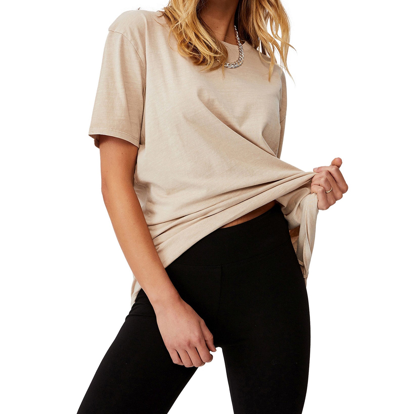 COTTON ON Women High Waisted Dylan Bike Short Black