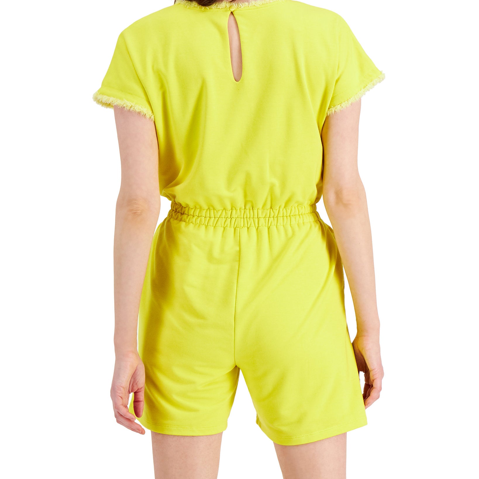 INC International Concepts Women EARTH Smocked Romper