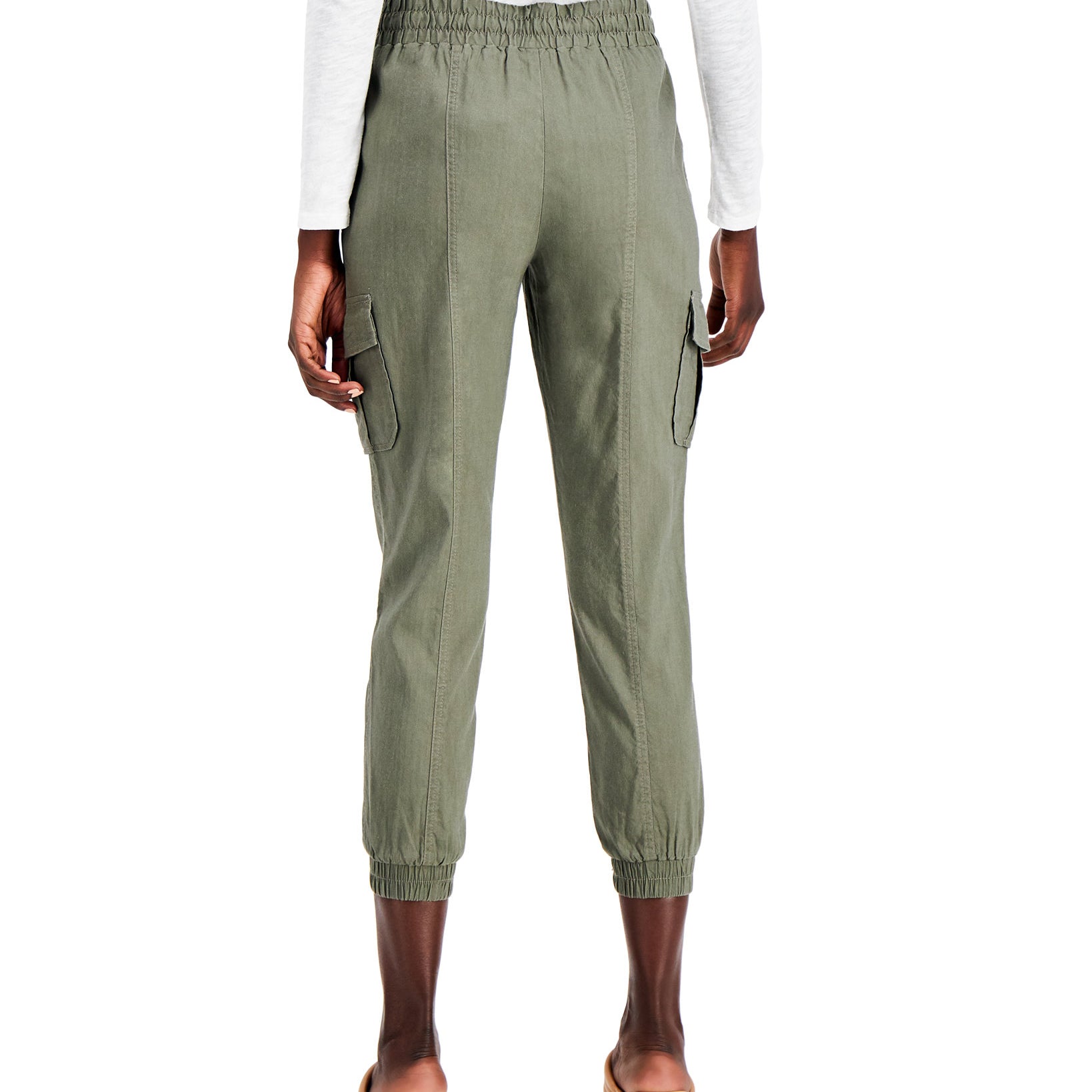 INC International Concepts Women Petite Cargo Jogger Pants