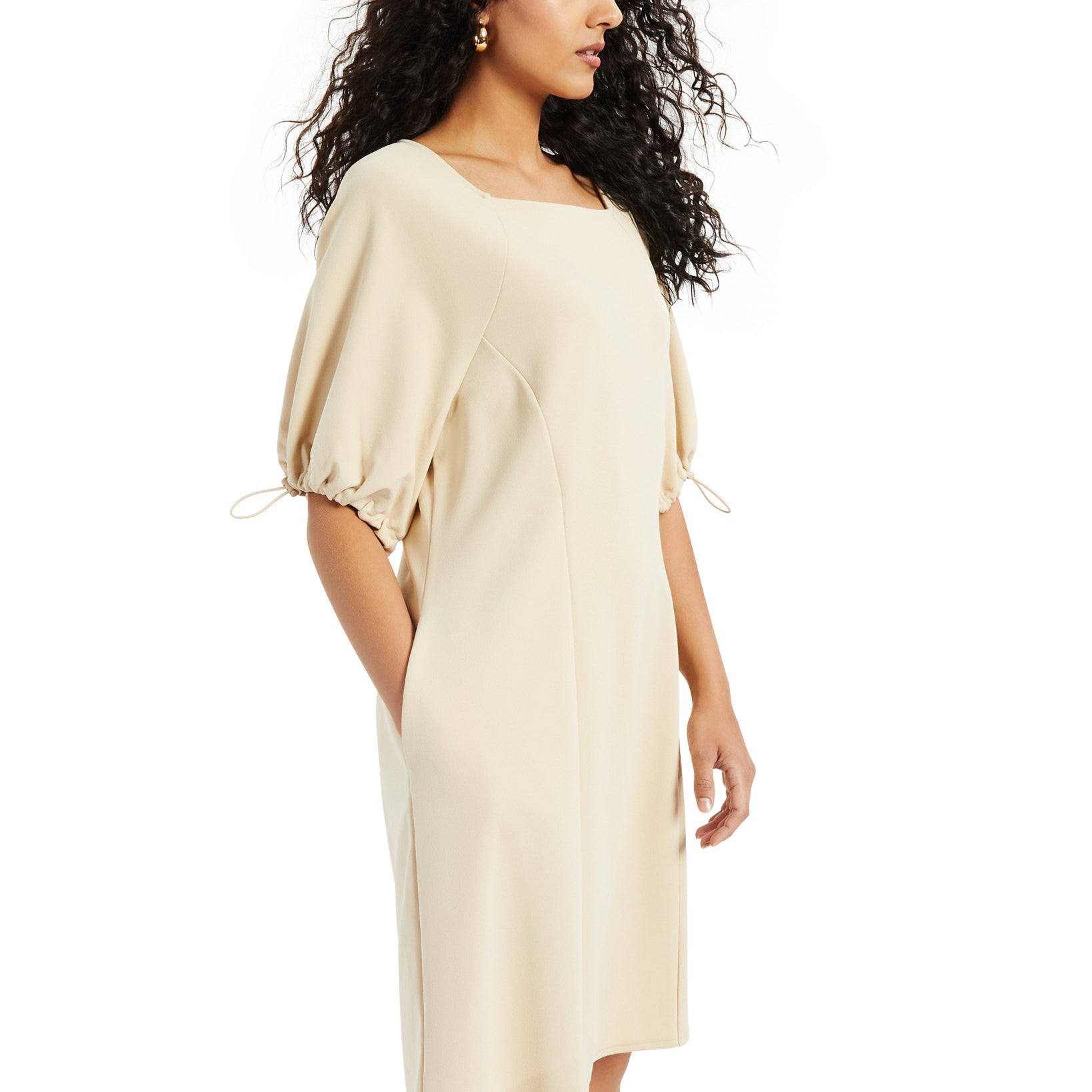 Alfani Women Cinch Sleeve Dress