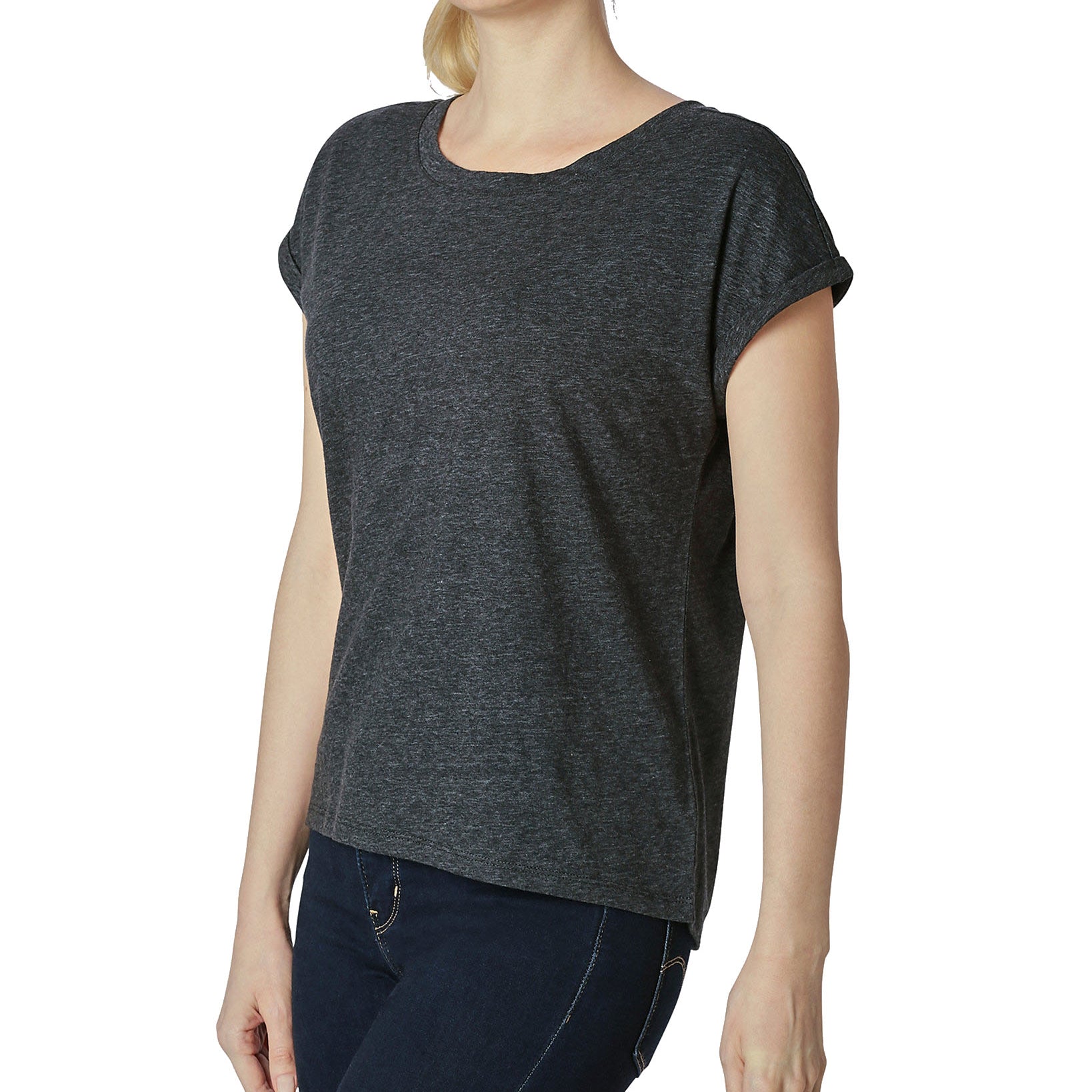 Ultra Flirt Juniors Crisscross Back T Shirt