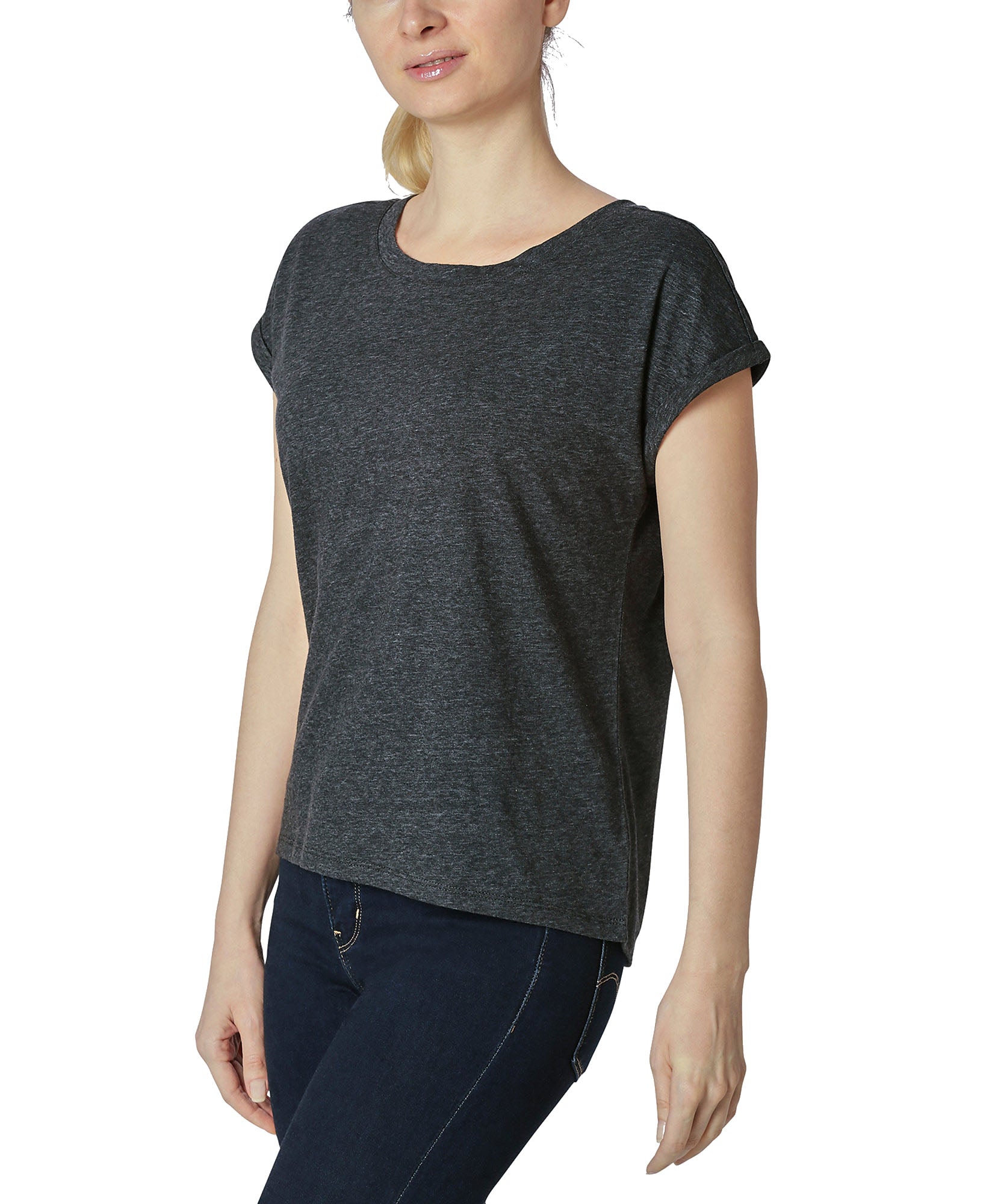 Ultra Flirt Juniors Crisscross Back T Shirt