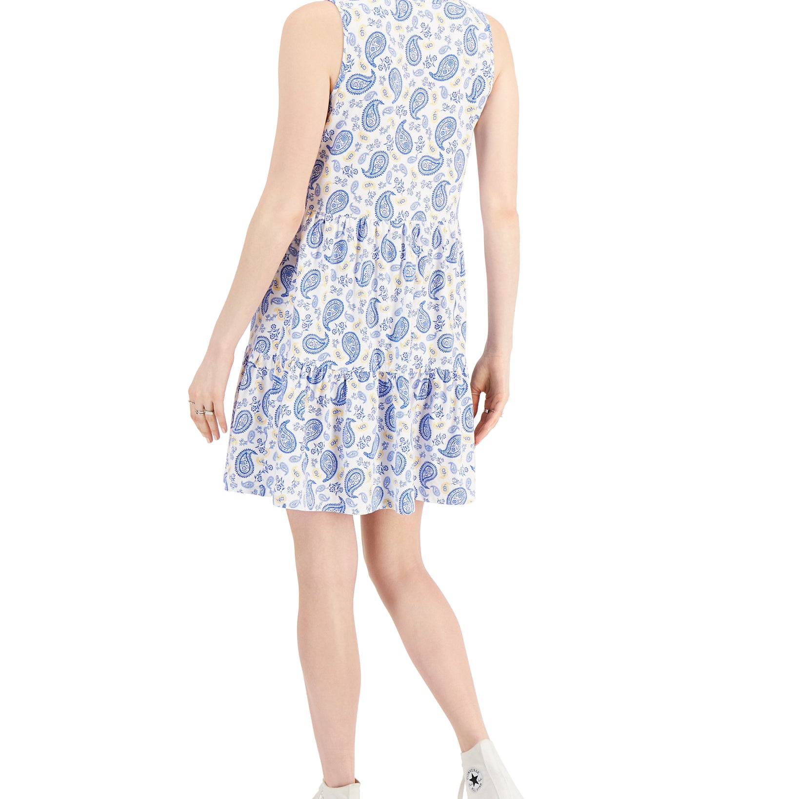 Style & Co Women Paisley Print Dress