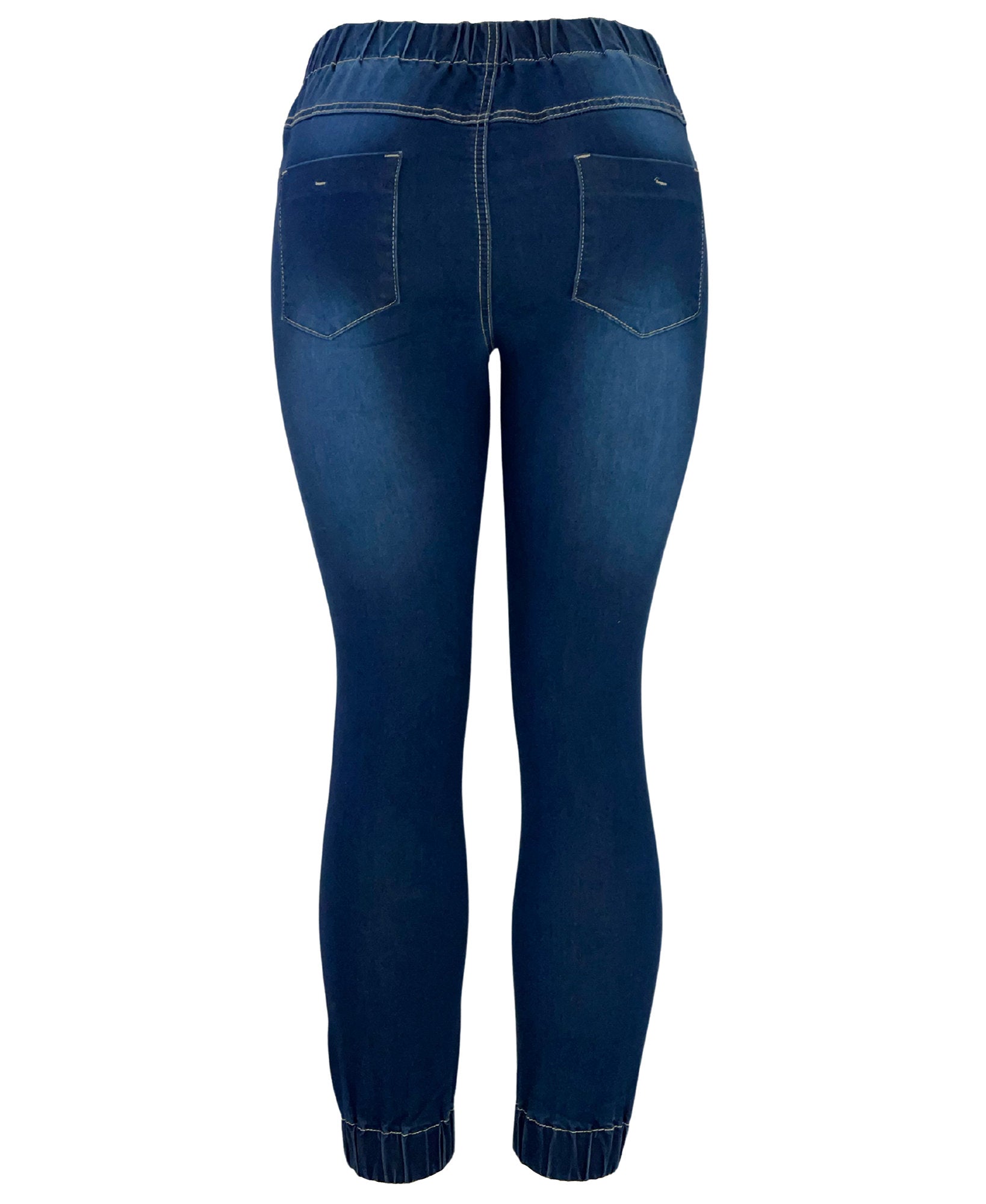 Gogo Jeans Women Ripped Jogger Jean