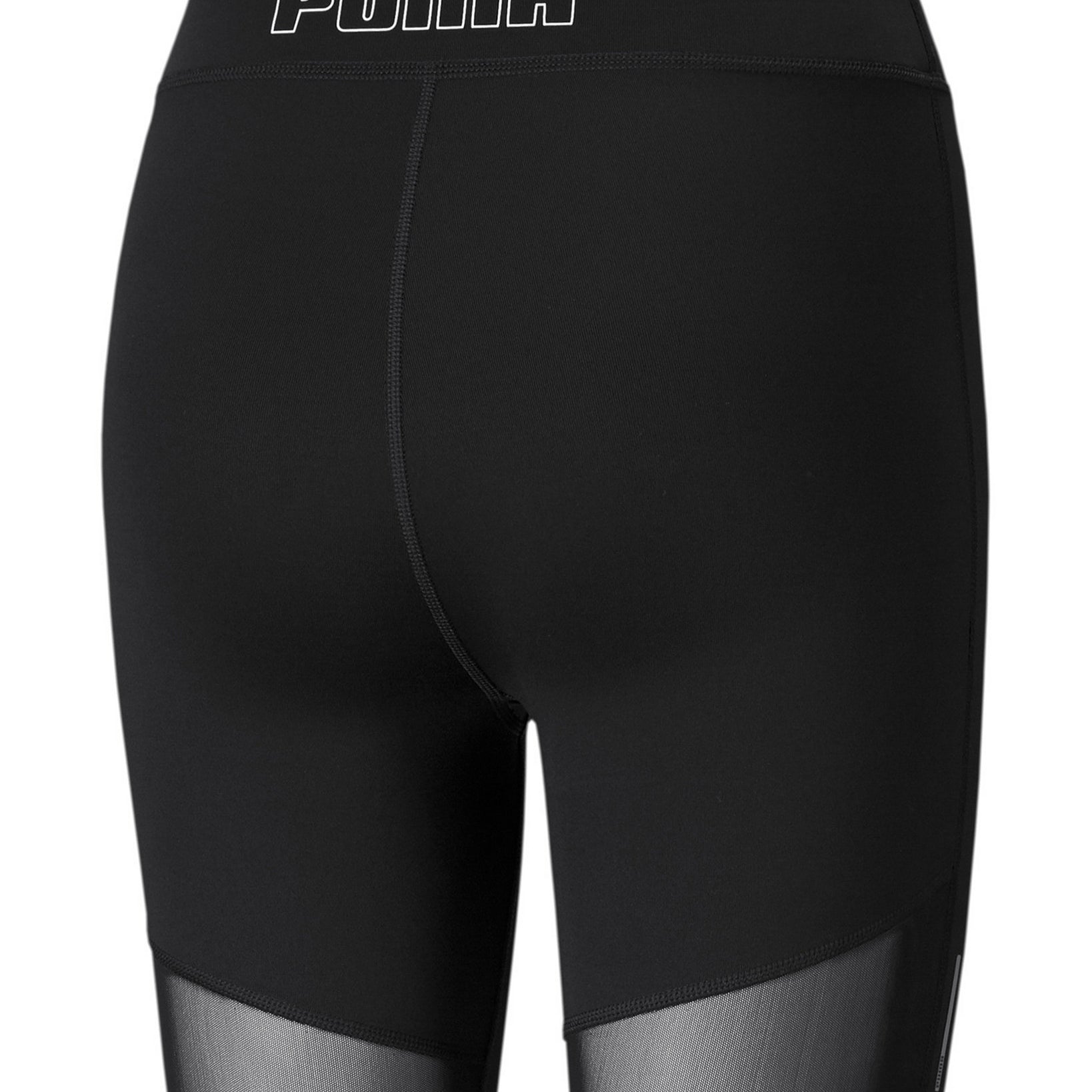 Puma Women Favorite Logo Mesh Bike Shorts