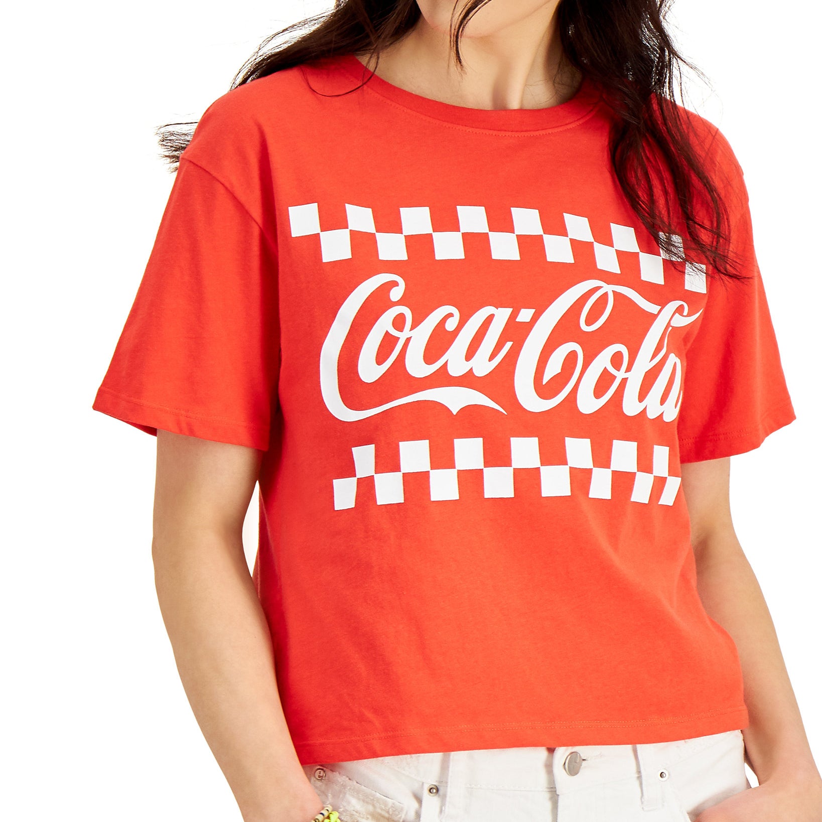 Love Tribe Women Coca Cola Graphic Print T Shirt