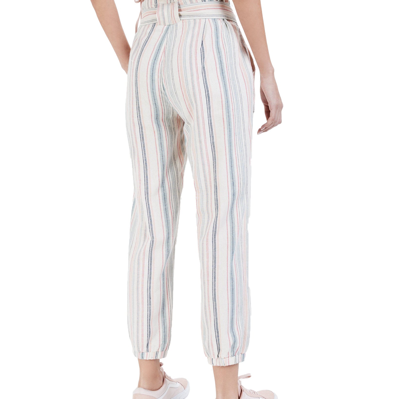 Indigo Rein Women Belted Paperbag Waist Pants