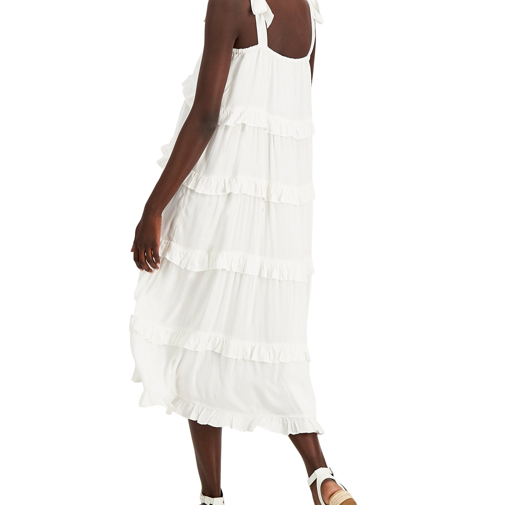 INC International Concepts Women Tiered Midi Dress