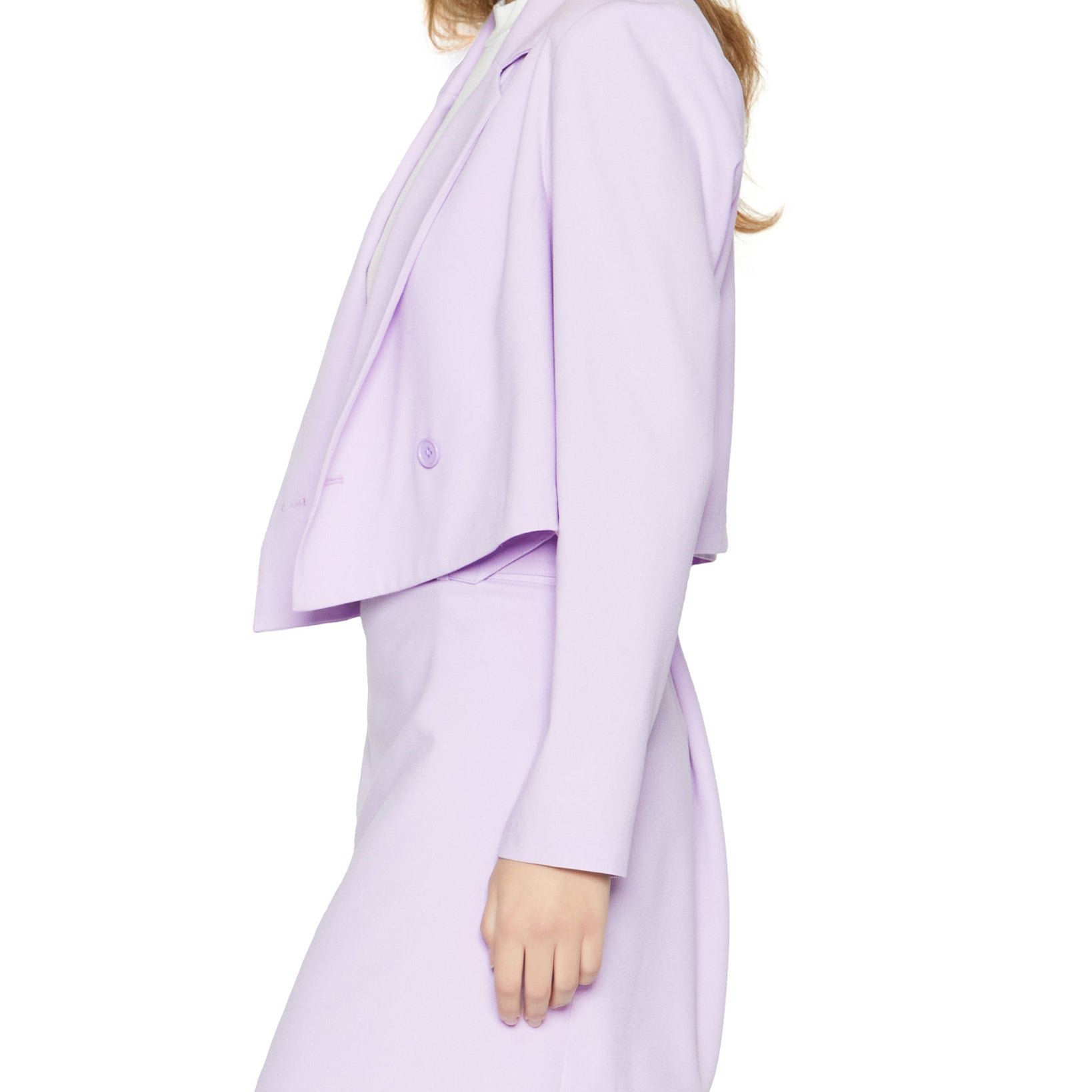 BCBGeneration Women Cropped Double Breasted Blazer
