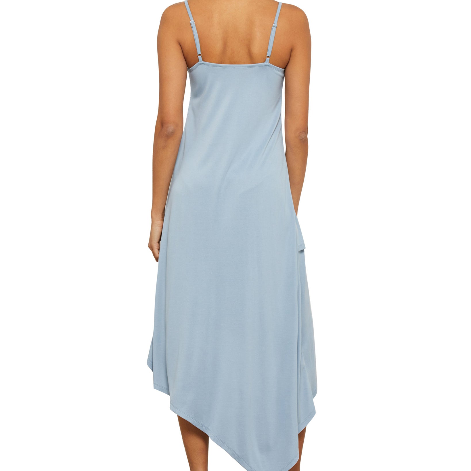 BCBGMAXAZRIA Women Asymmetrical Slip Dress