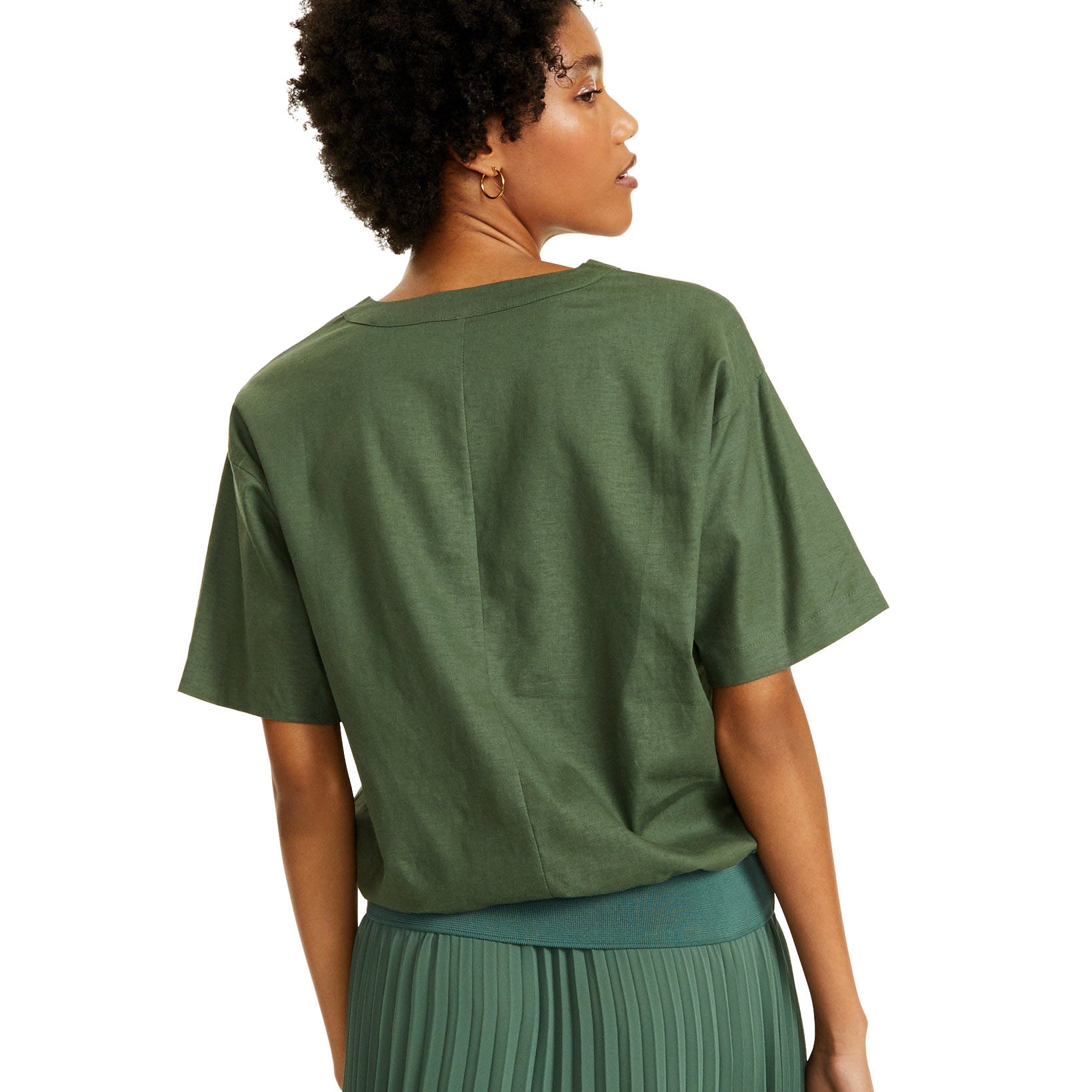 Alfani Women Petite Banded Top