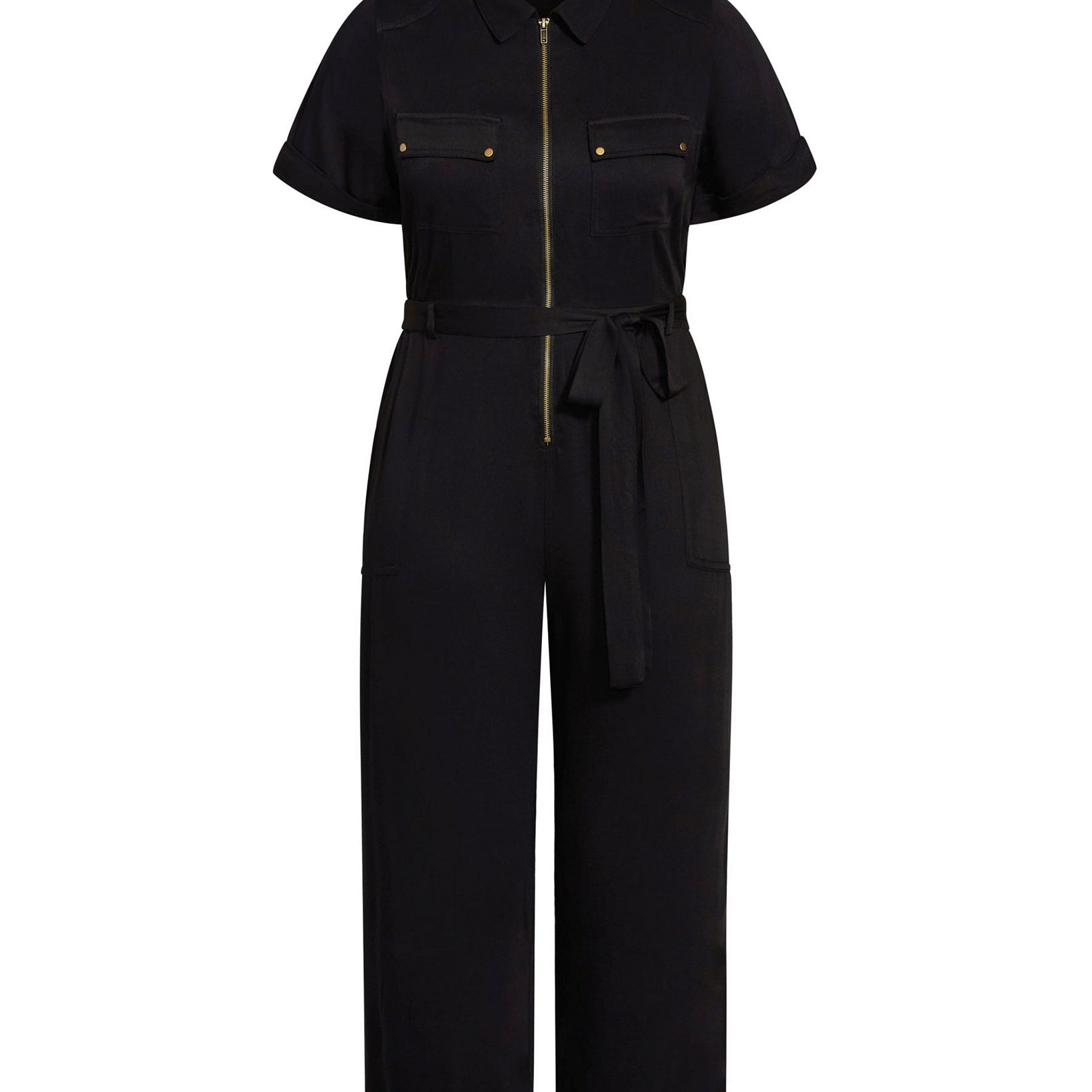 City Chic Women Plus Boiler Suit Jumpsuit