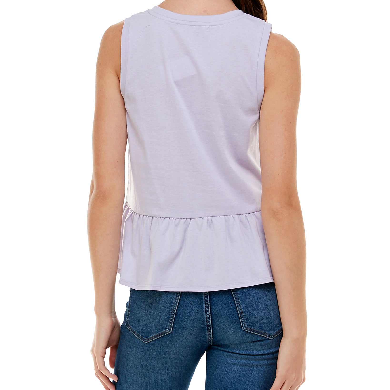 Crave Fame Women Sleeveless Peplum Top