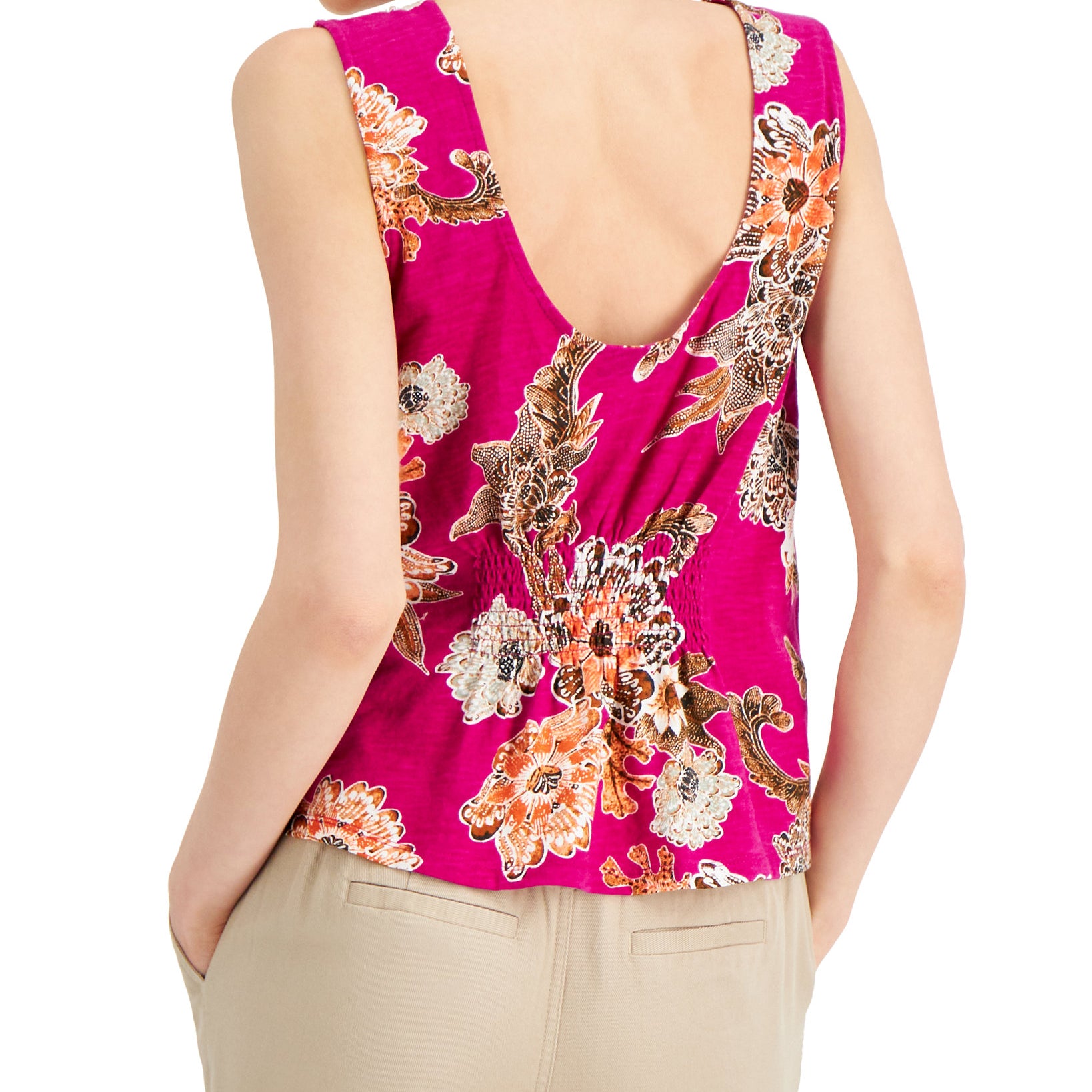 INC International Concepts Women Twist Front Tank Top