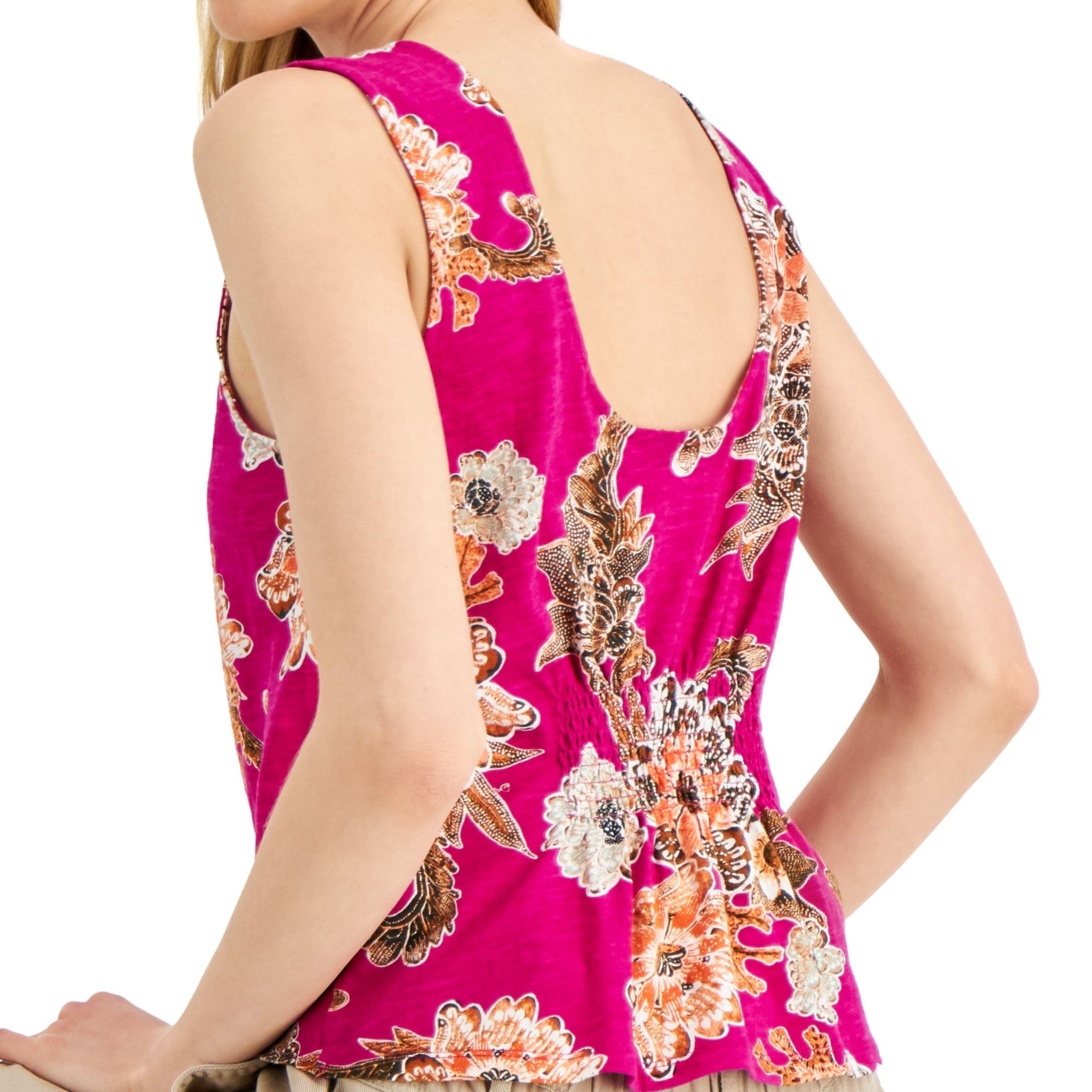 INC International Concepts Women Twist Front Tank Top