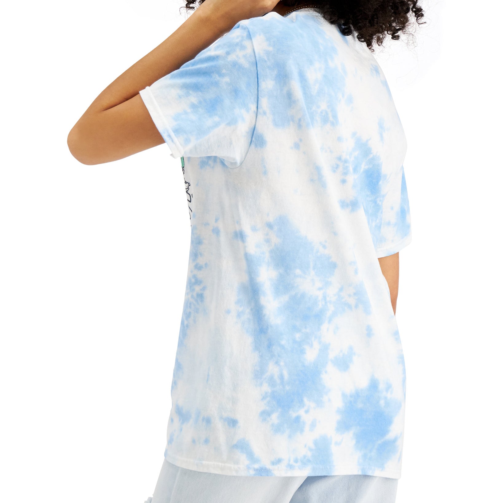 Peanuts Women Peanuts Cotton Tie Dyed T Shirt