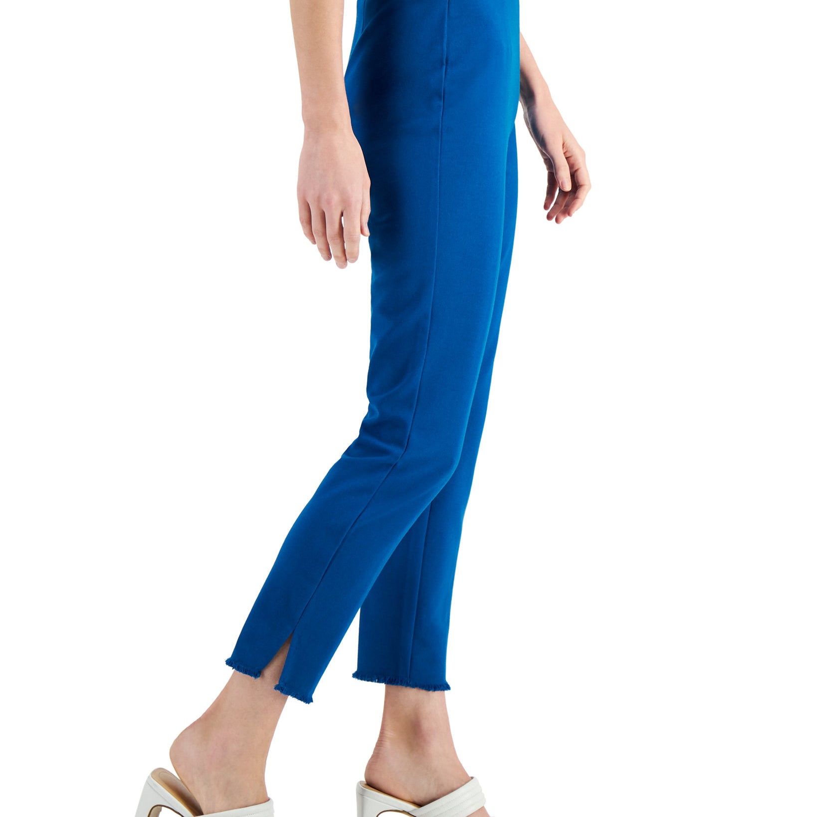 Alfani Women Fringe Hem Pull On Pants
