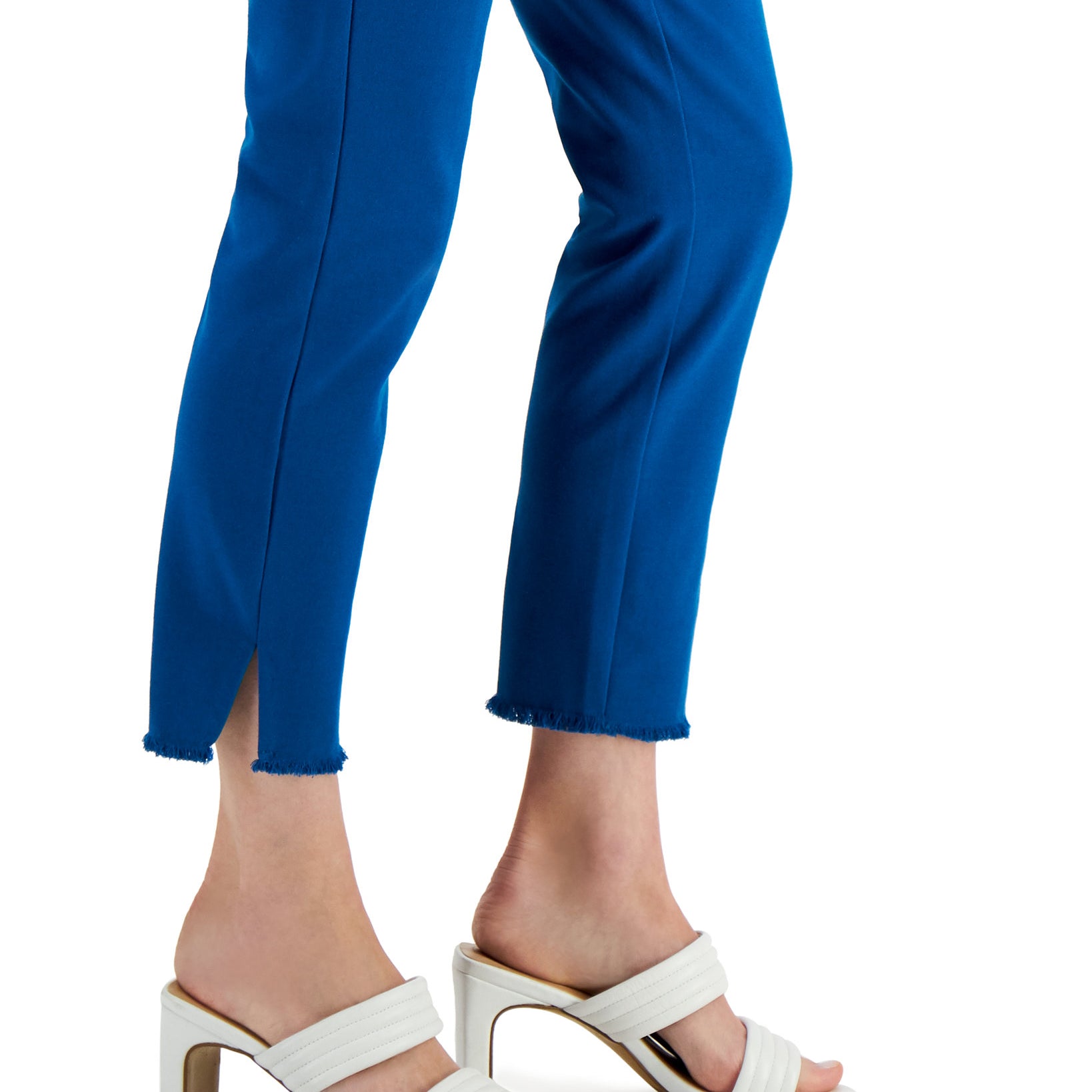 Alfani Women Fringe Hem Pull On Pants