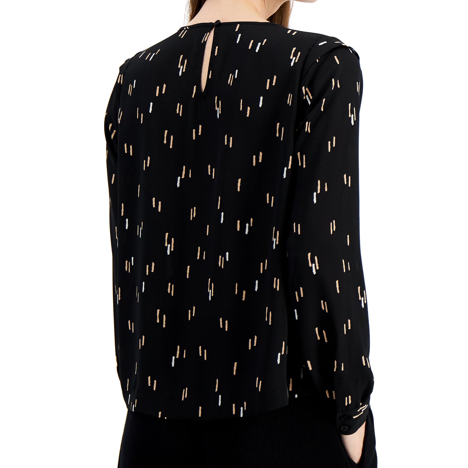 Alfani Women Printed Pleated Top