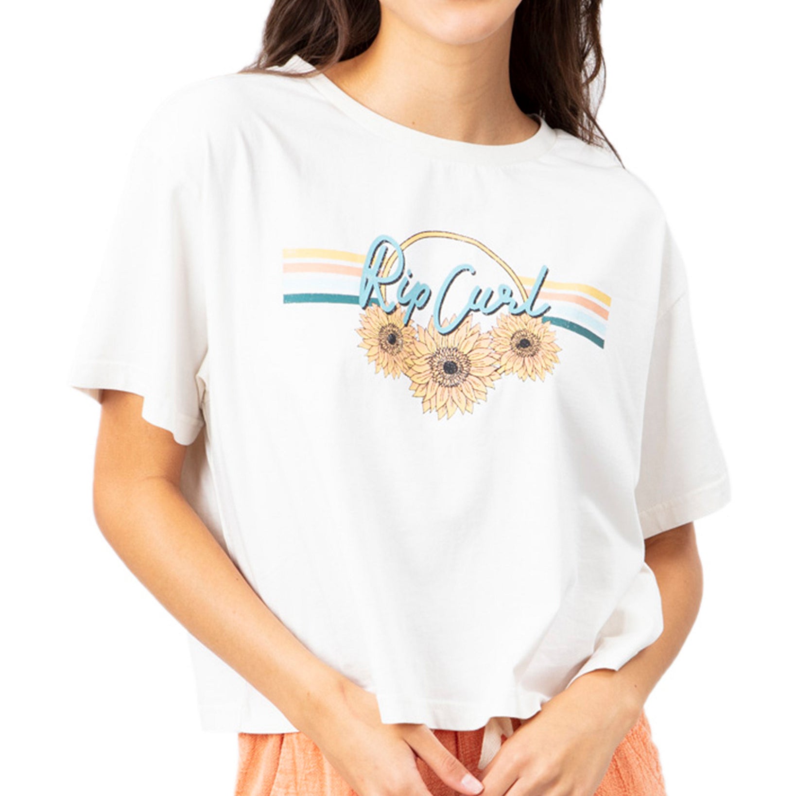 Rip-Curl-Women-Flower-Power-Cotton-Crop-T-Shirt-Bone