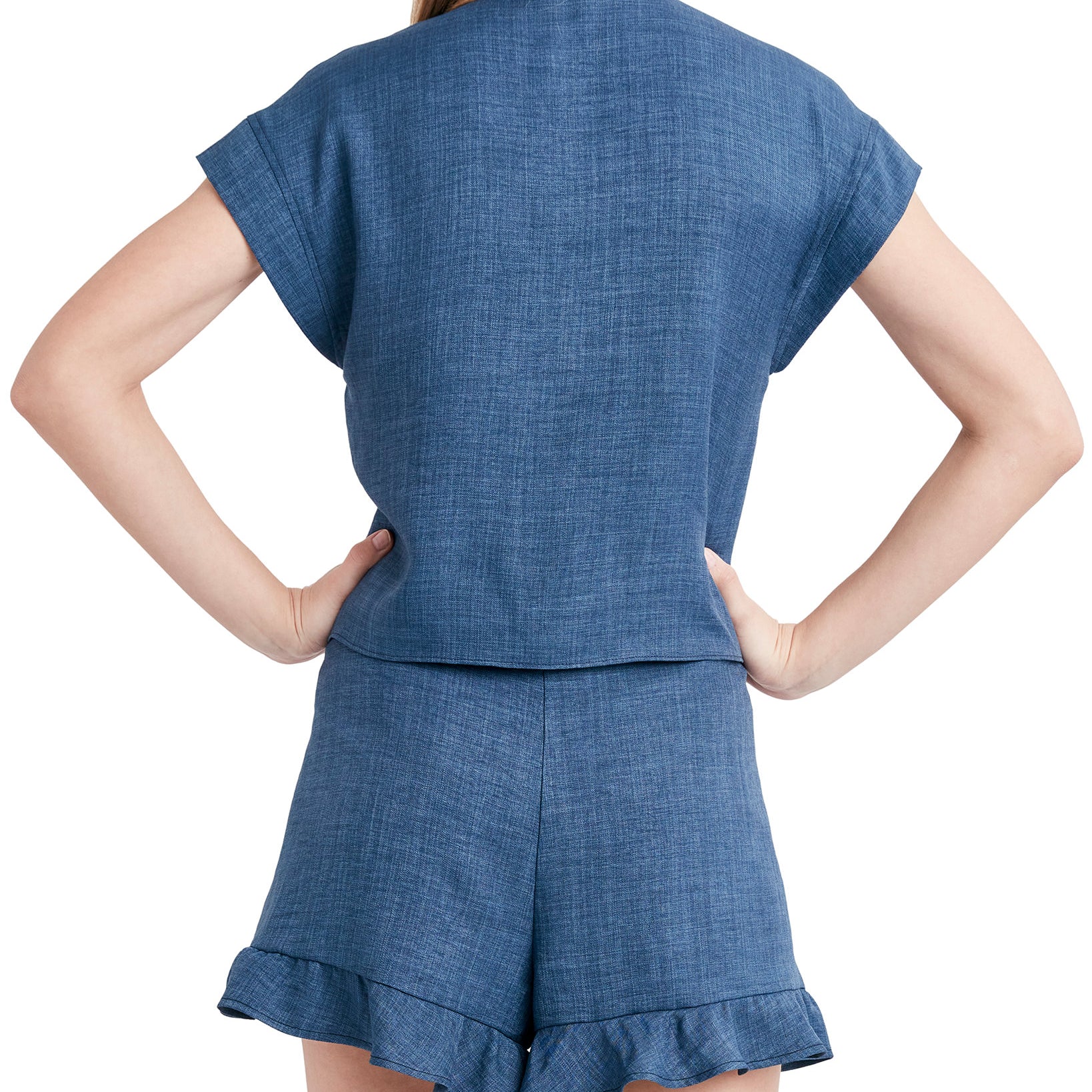 BCBGeneration Women Tie Hem Shirt