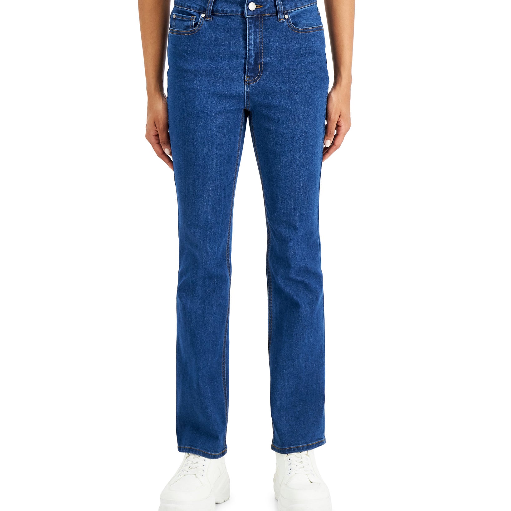 Tinseltown Women Slim Bootcut Jeans Medium Wash