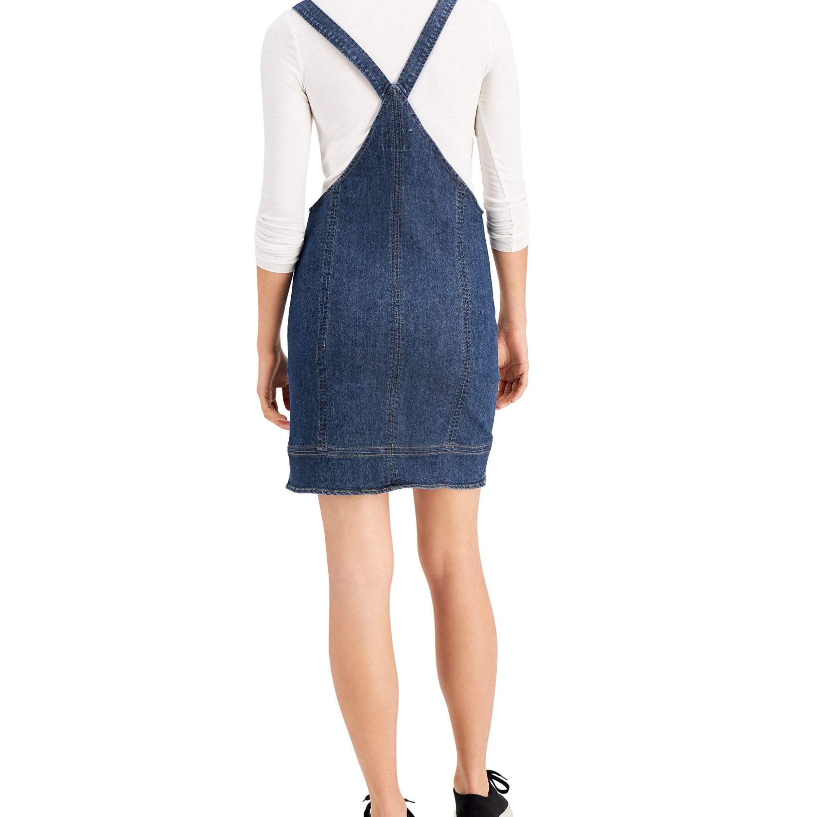 Tinseltown Women Zippered Denim Dress