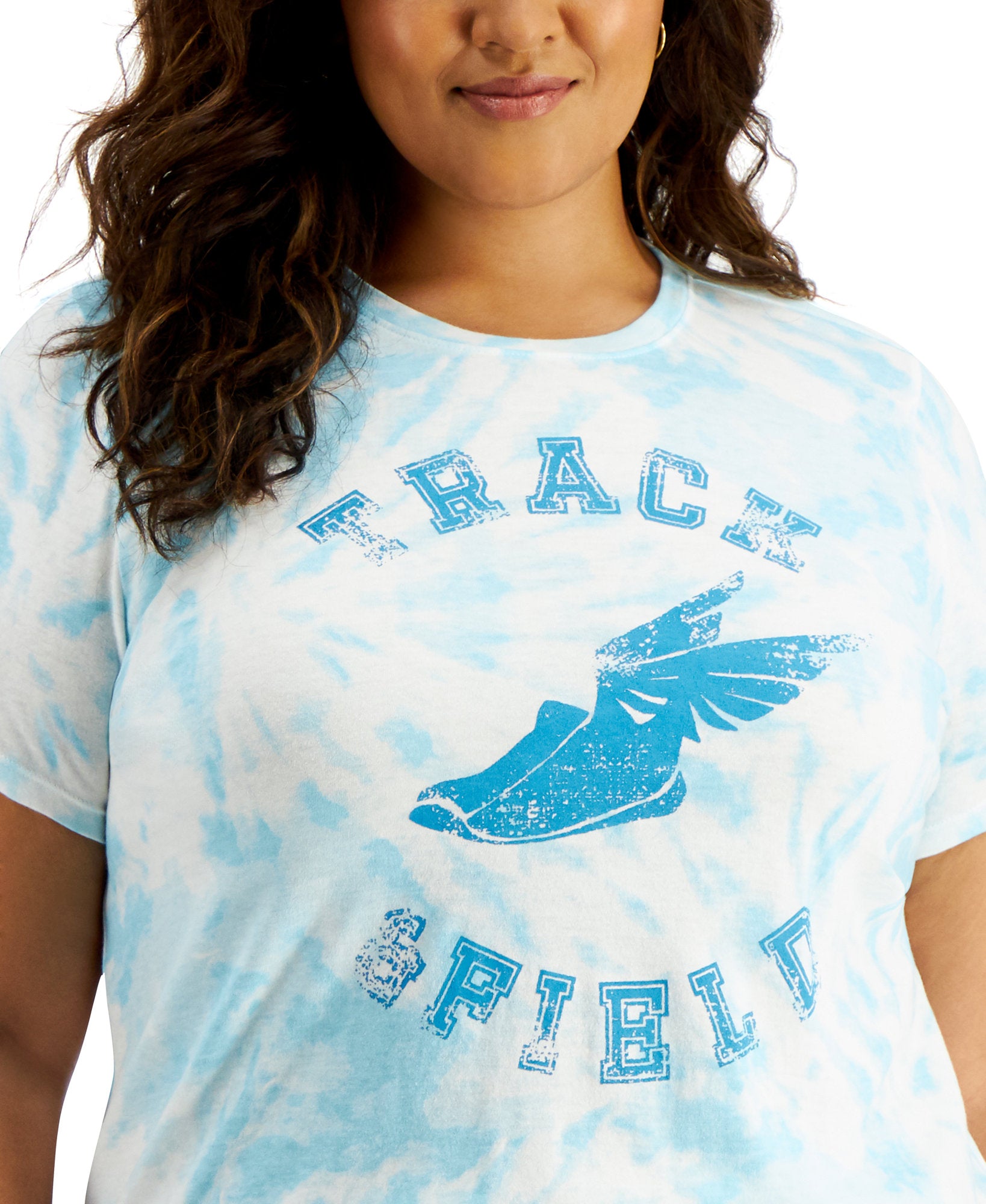 Style & Co Women Plus Cotton Graphic Print T Shirt