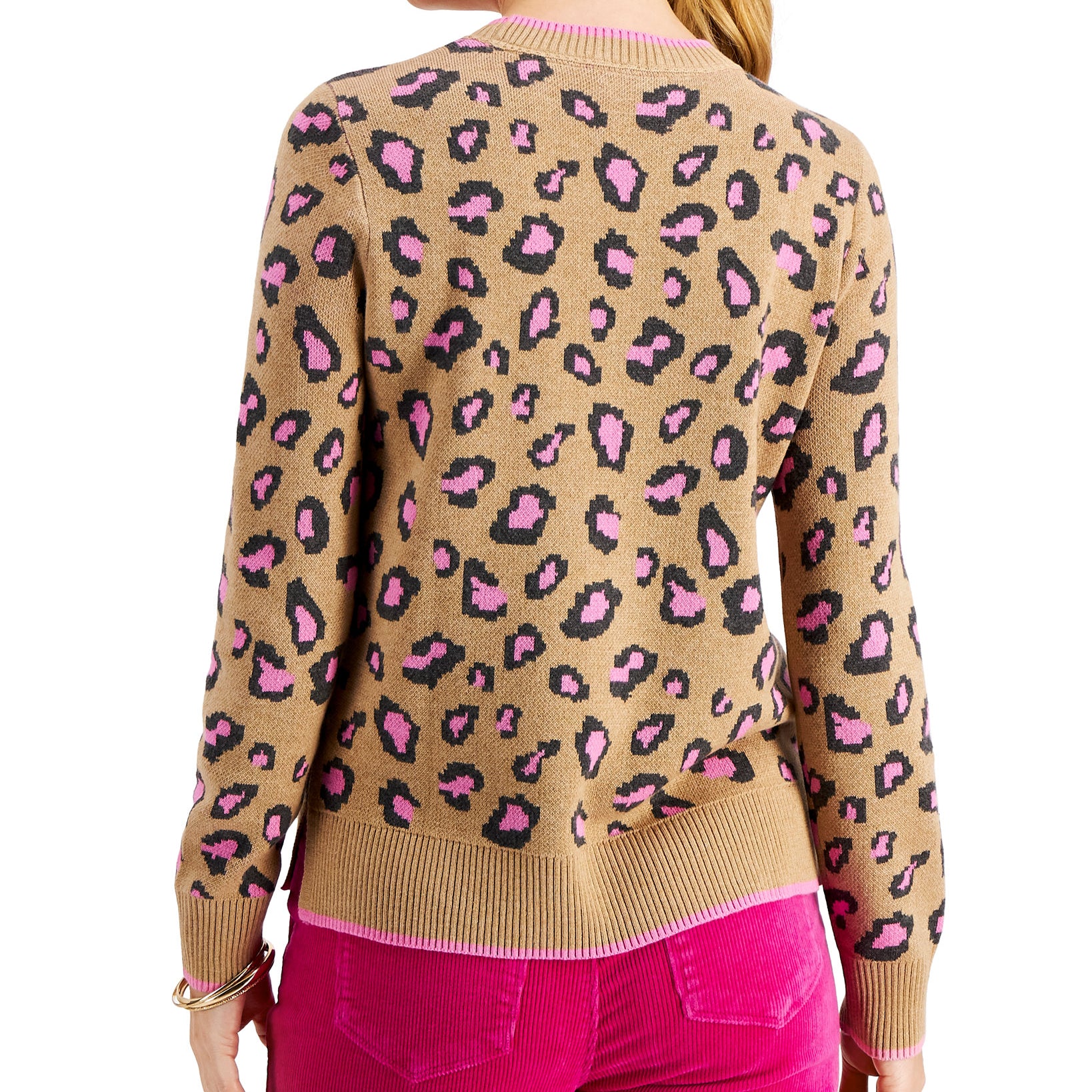Charter Club Women Animal Print Sweater