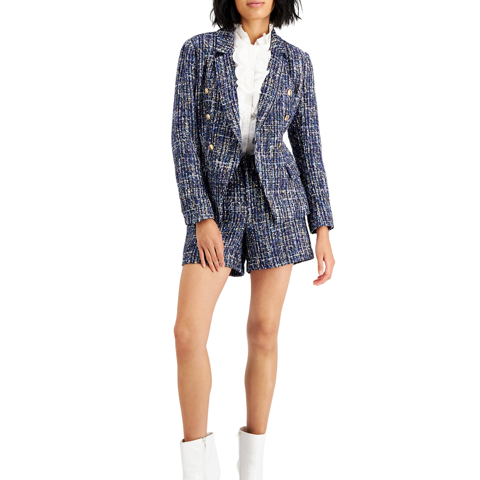Charter Club Women Tweed Shorts
