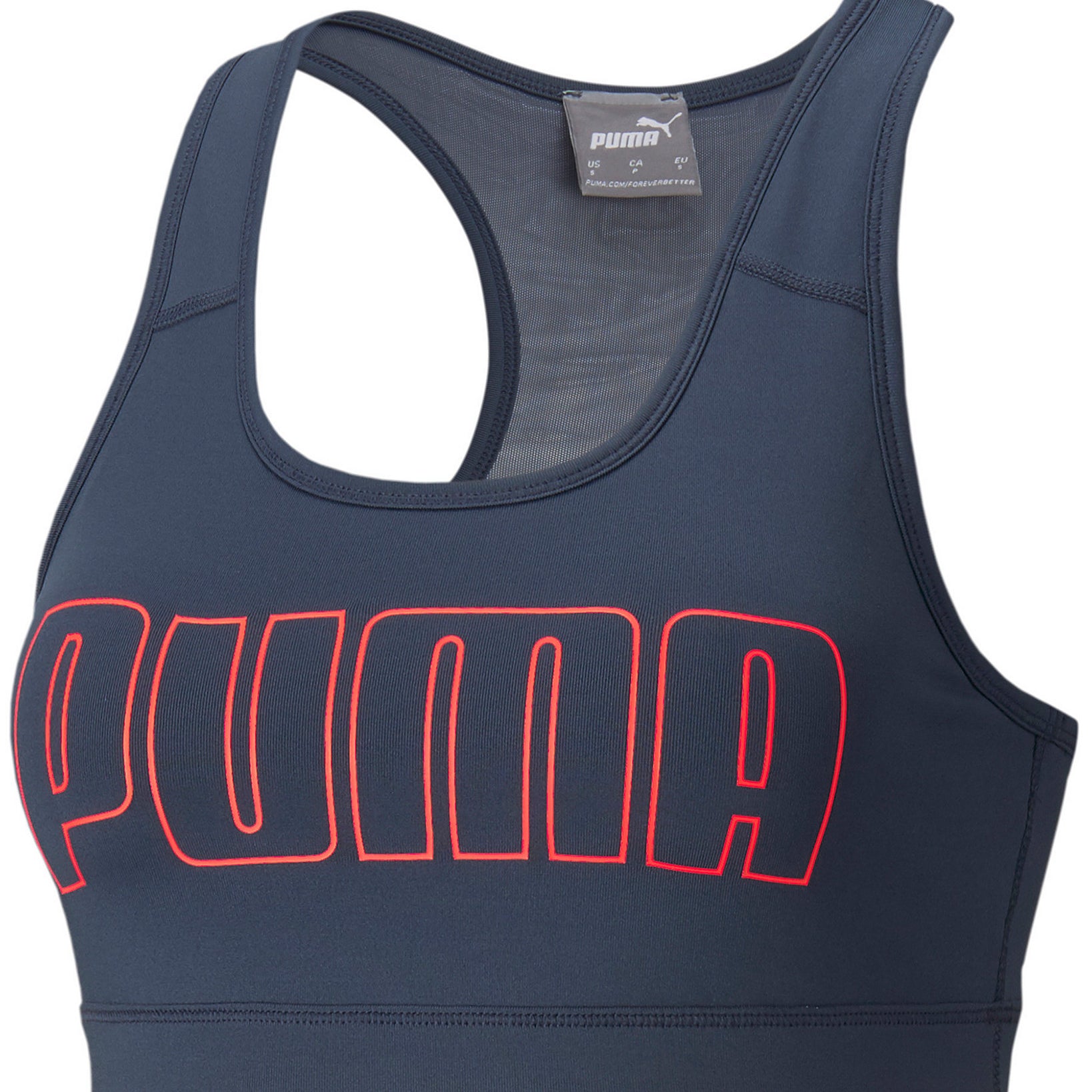 Puma Women 4Keeps Low Impact Sports Bra Spellbound Sunblaze