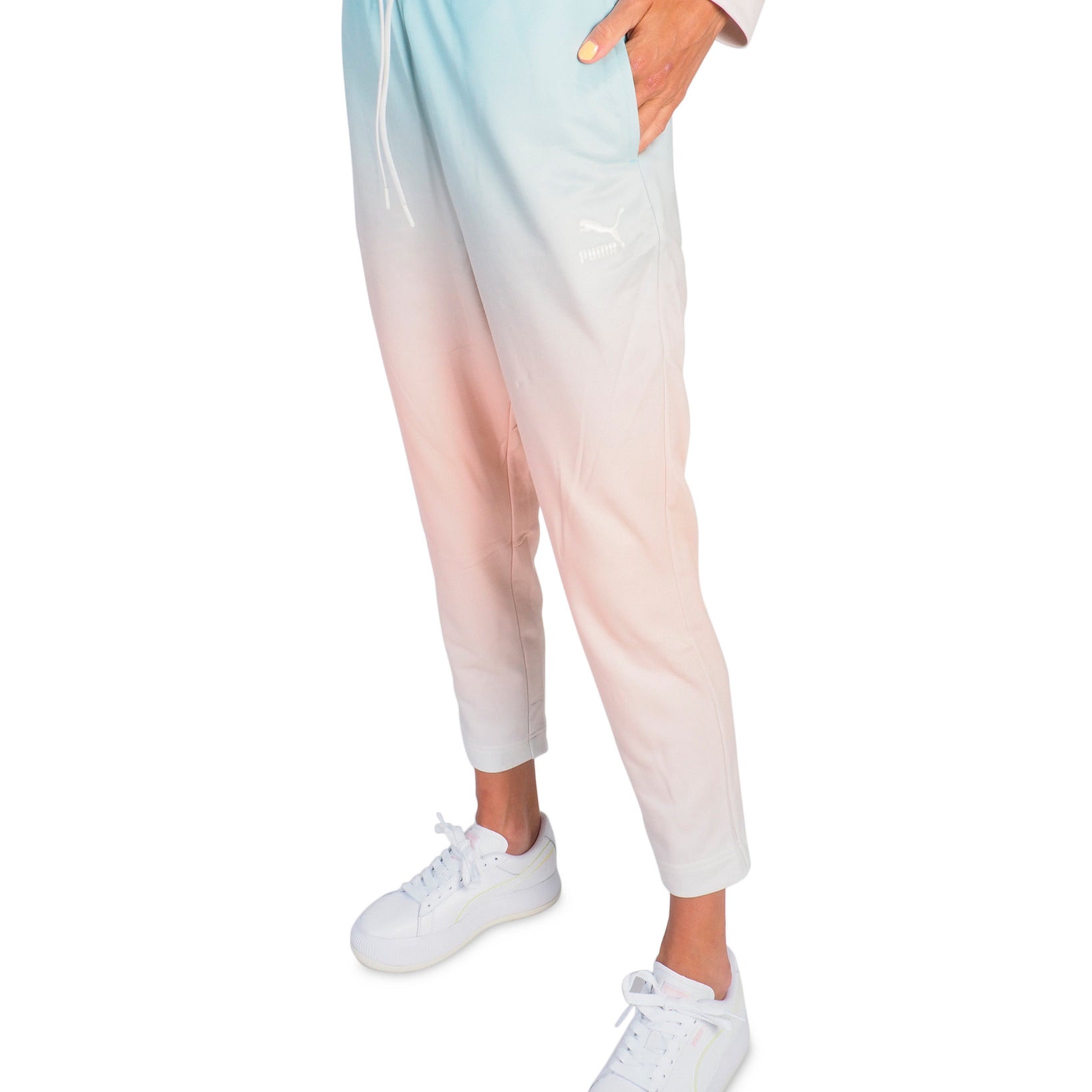 Puma Women Gloaming Ombré Pants Eggshell blue Gloaming