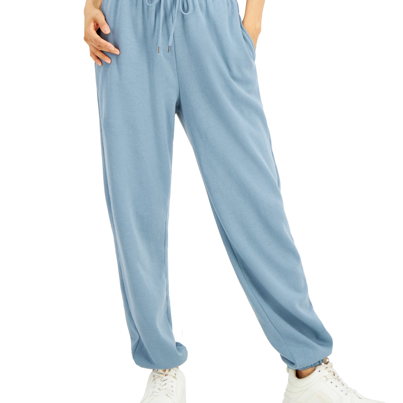 Hippie Rose Women Tie Dyed Sweatpants Eco Blue