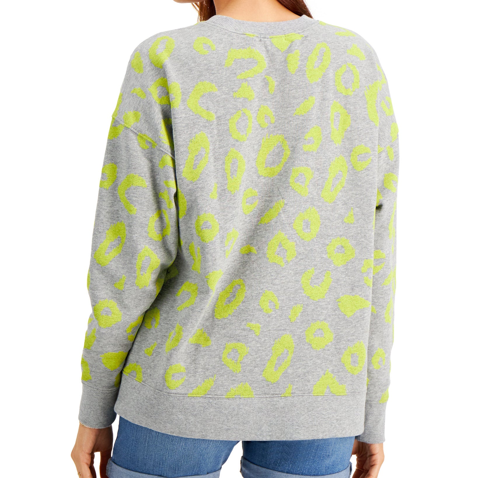 Style & Co Women Animal Print Sweatshirt