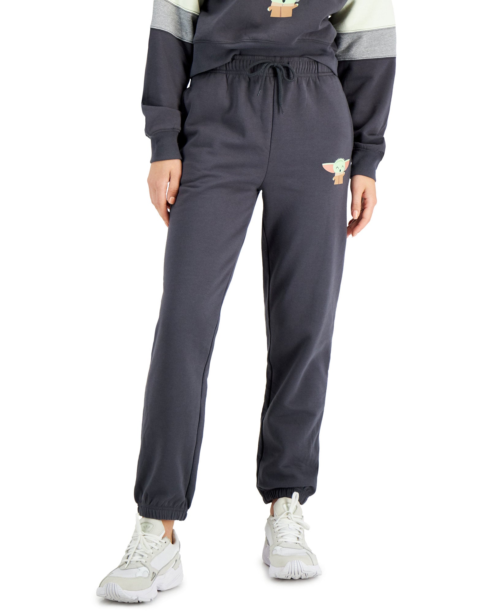 Disney Women Star Wars Mandalorian Jogger Pants Charcoal