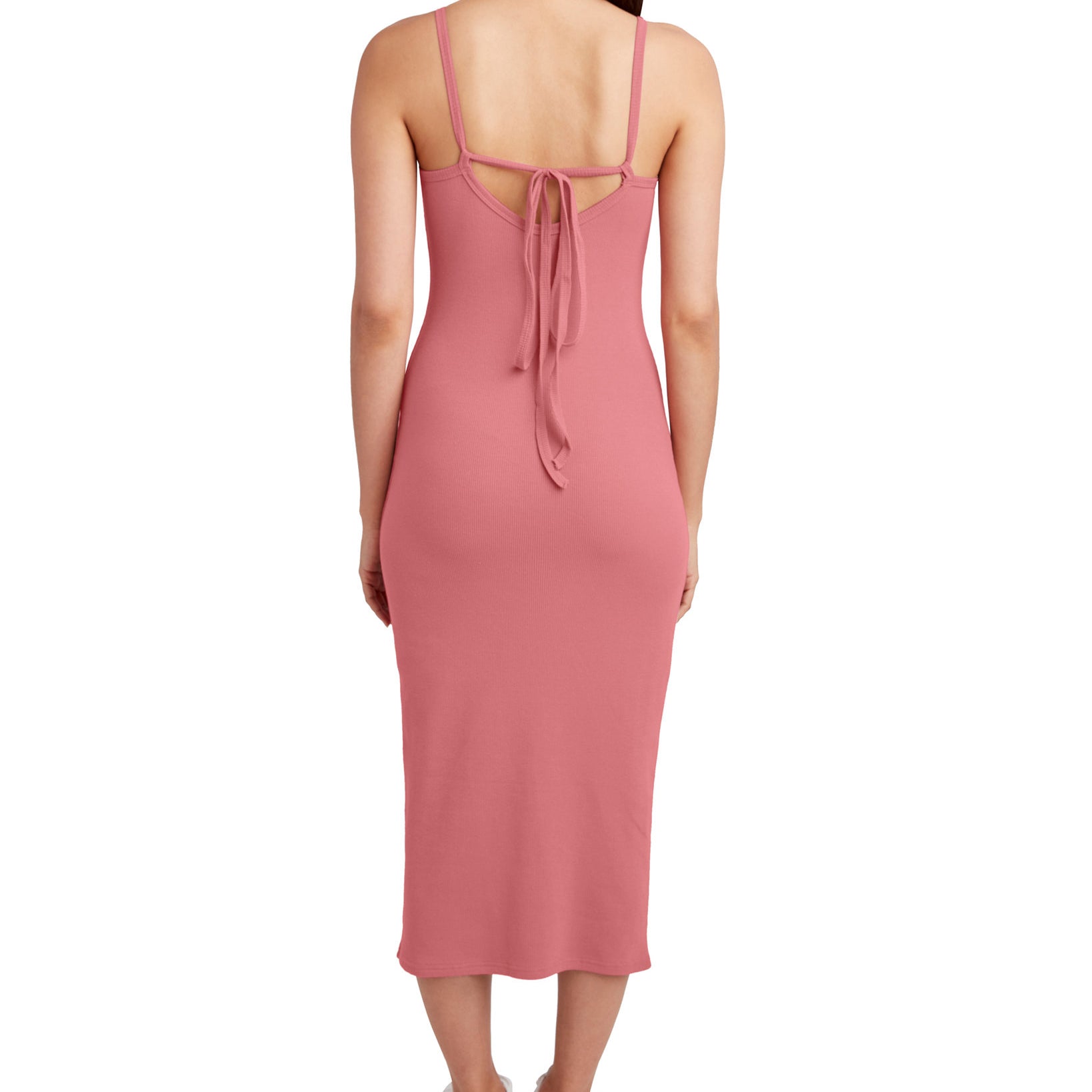 BCBGeneration Women Knit Tie Back Tank Dress