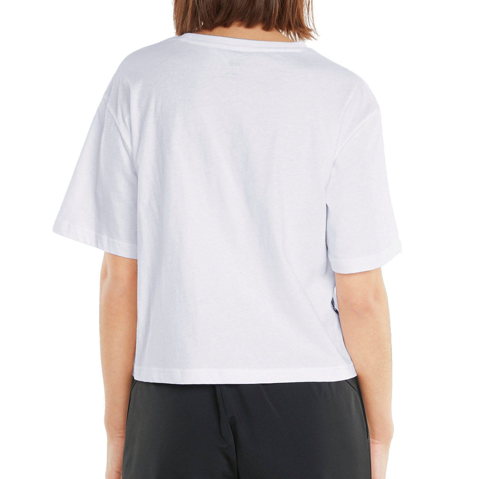 Puma Women Power Cotton Cropped T Shirt