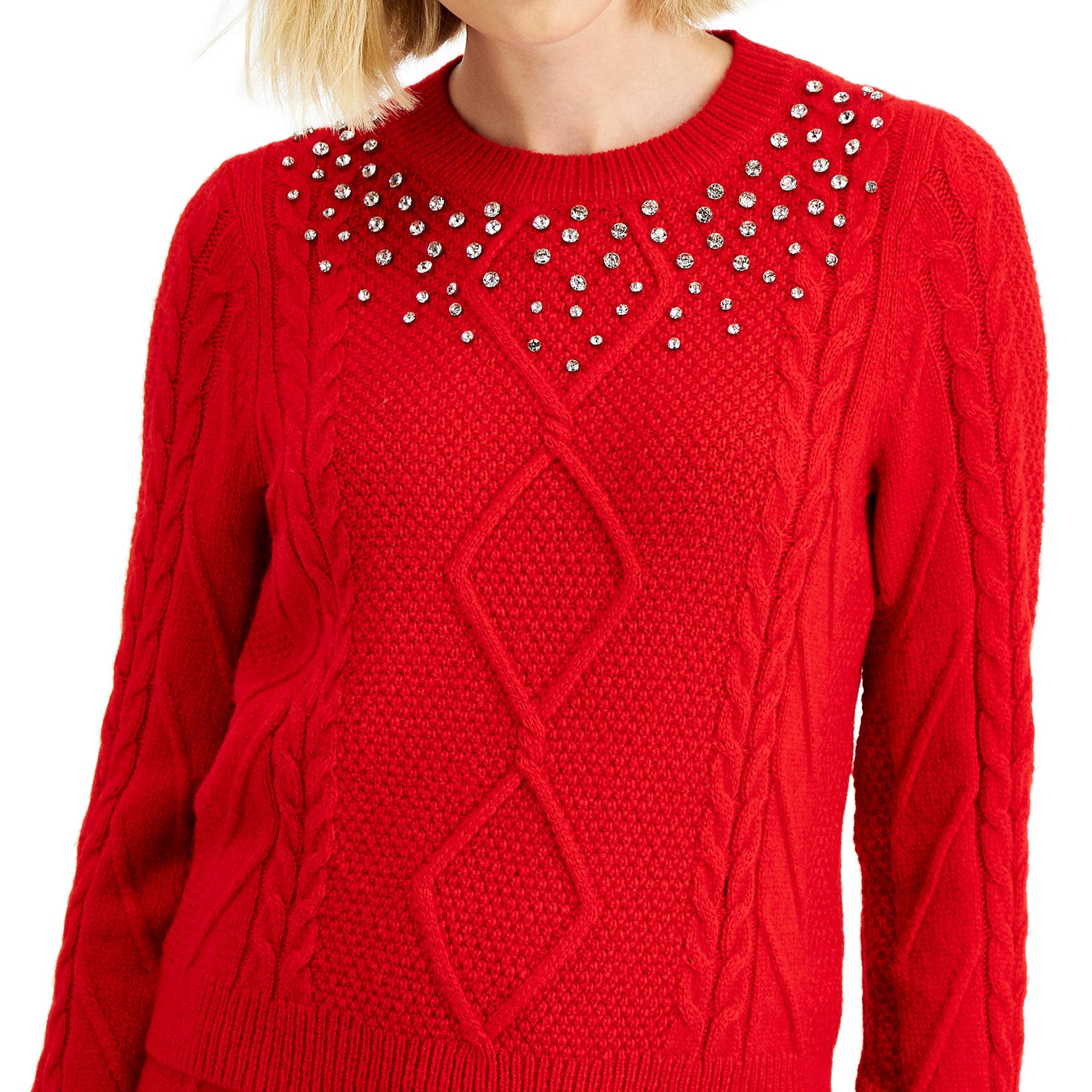 Charter Club Women Embellished Sweater