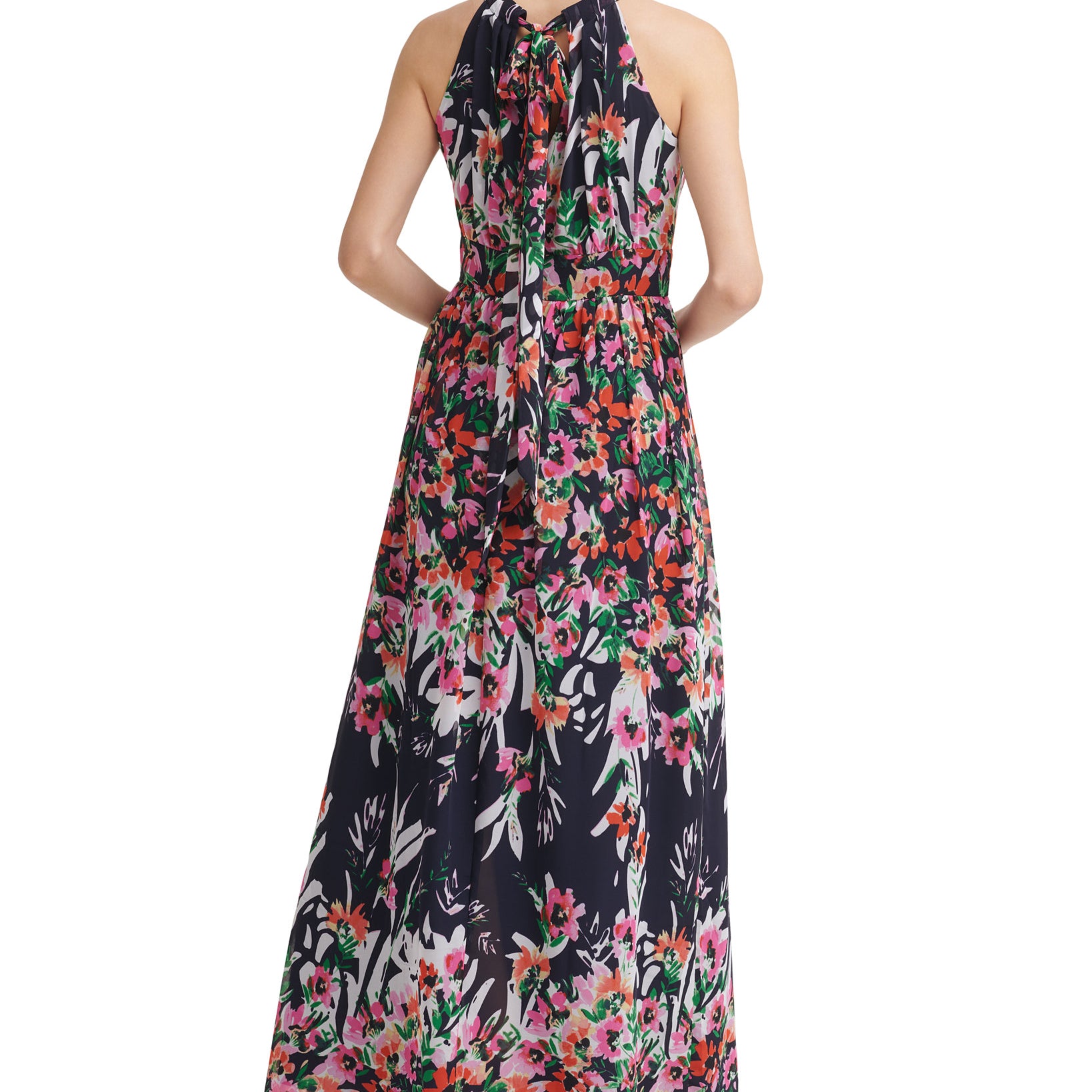 Eliza J Women Printed Halter Maxi Dress